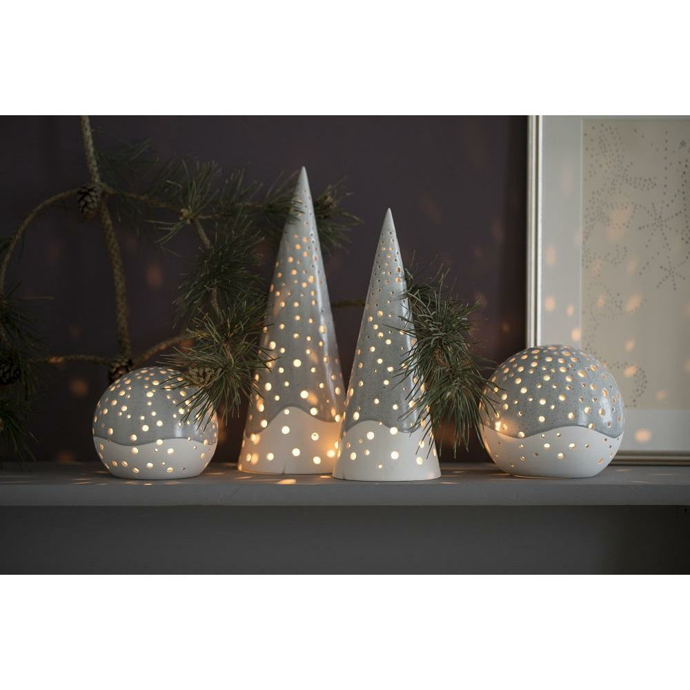 Kähler Nobili Fensterdekoration Ø12cm, Warm Grau-Leuchter-Kähler-5703779182292-692466-KAE-inwohn