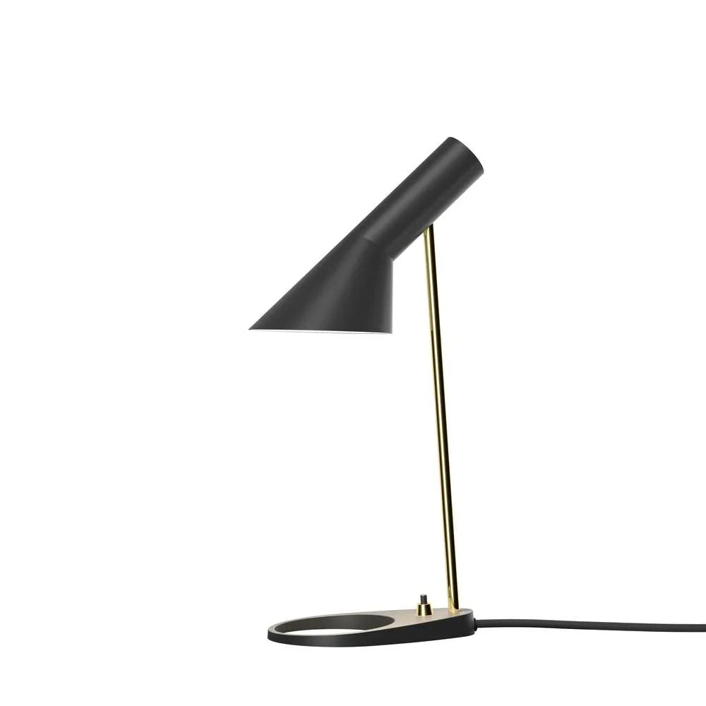 Louis Poulsen Aj Mini Table Lamp, Brass/Black