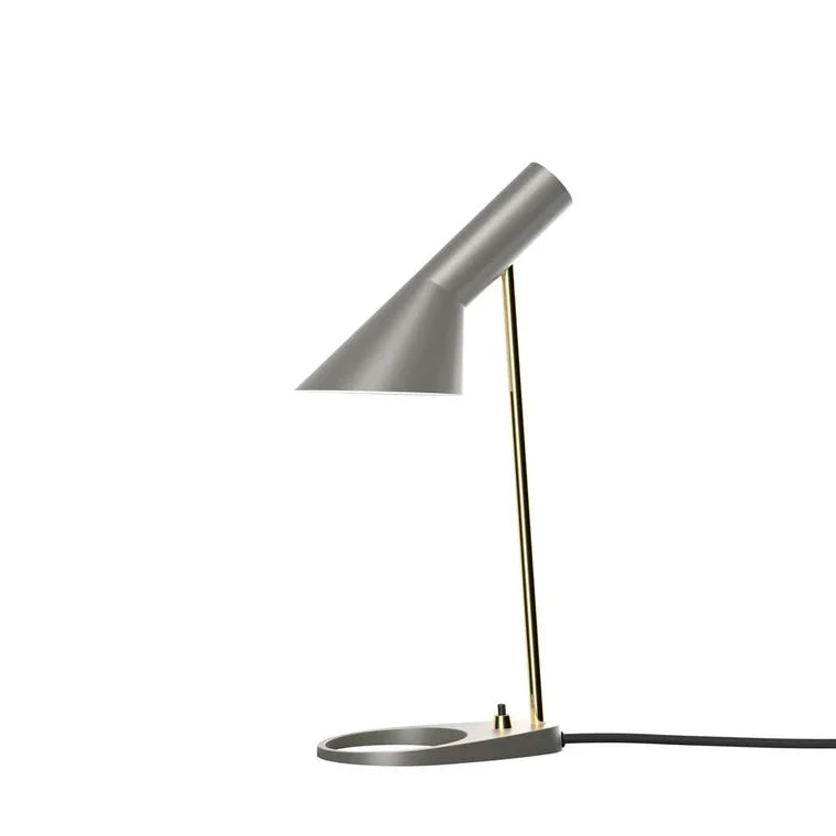Louis Poulsen Aj Mini Table Lamp, Brass/Warm Grey