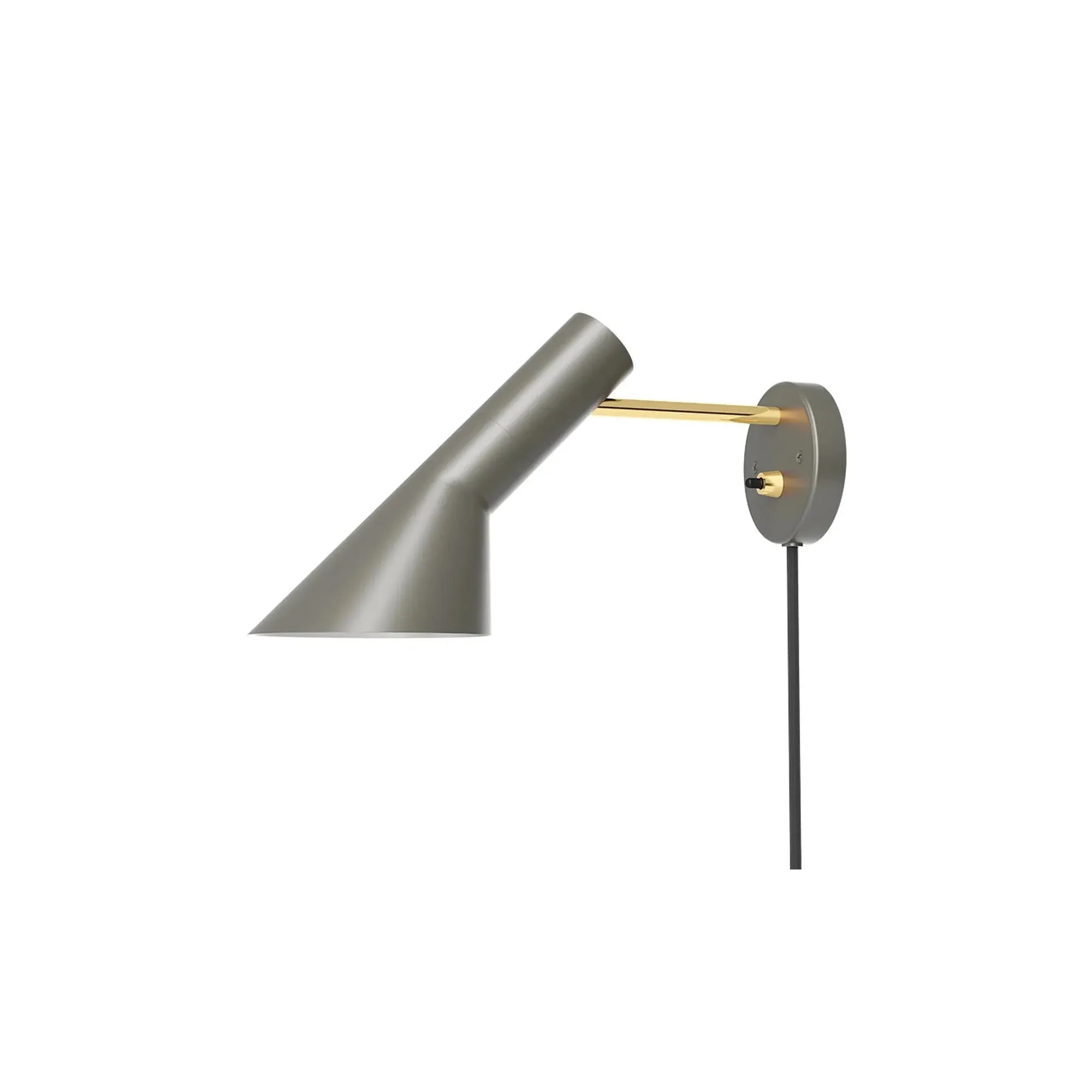 Louis Poulsen Aj Wall Lamp Brass/Warm Grey