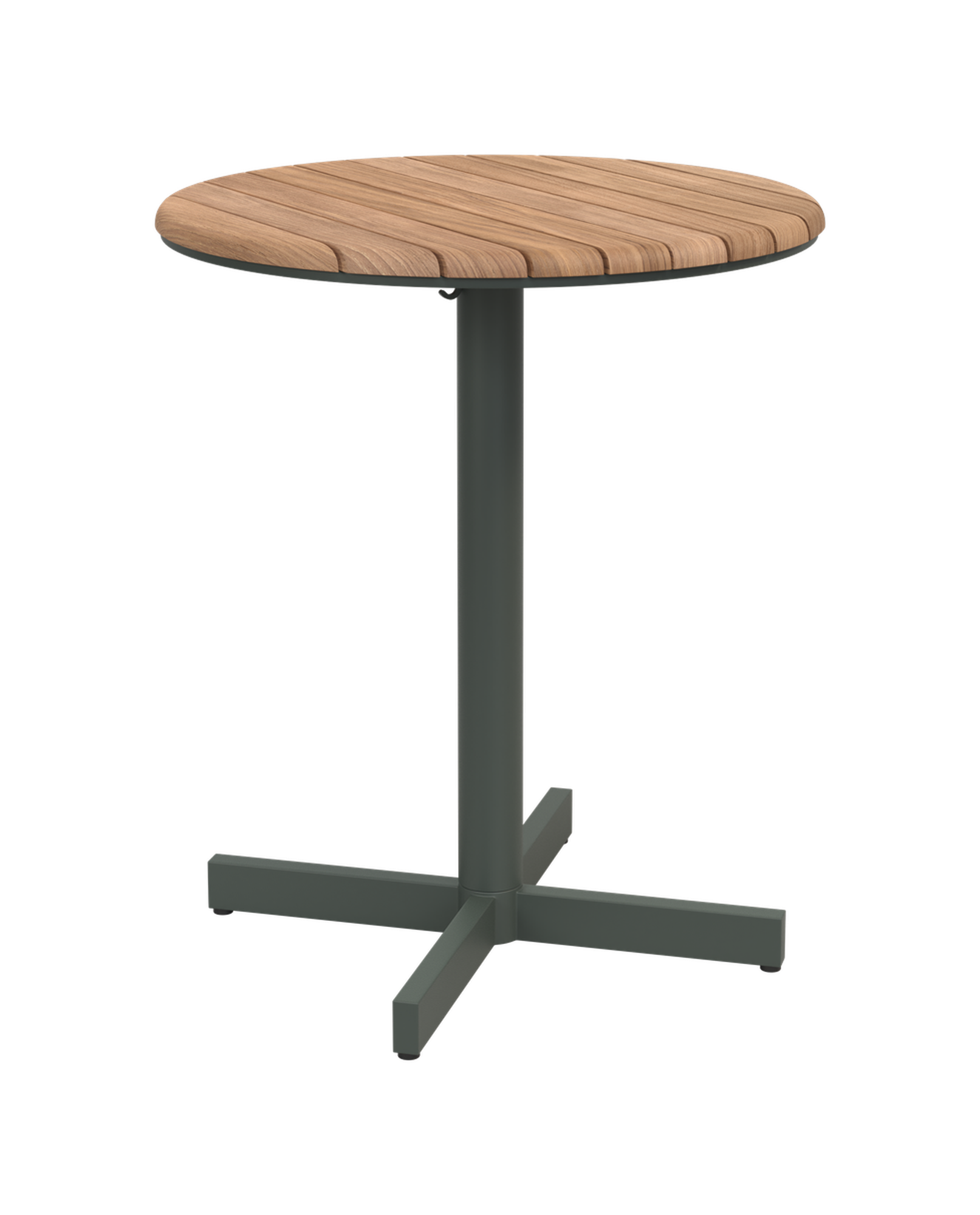 Fritz Hansen Pelagus Outdoor Café Table, Hunter Green