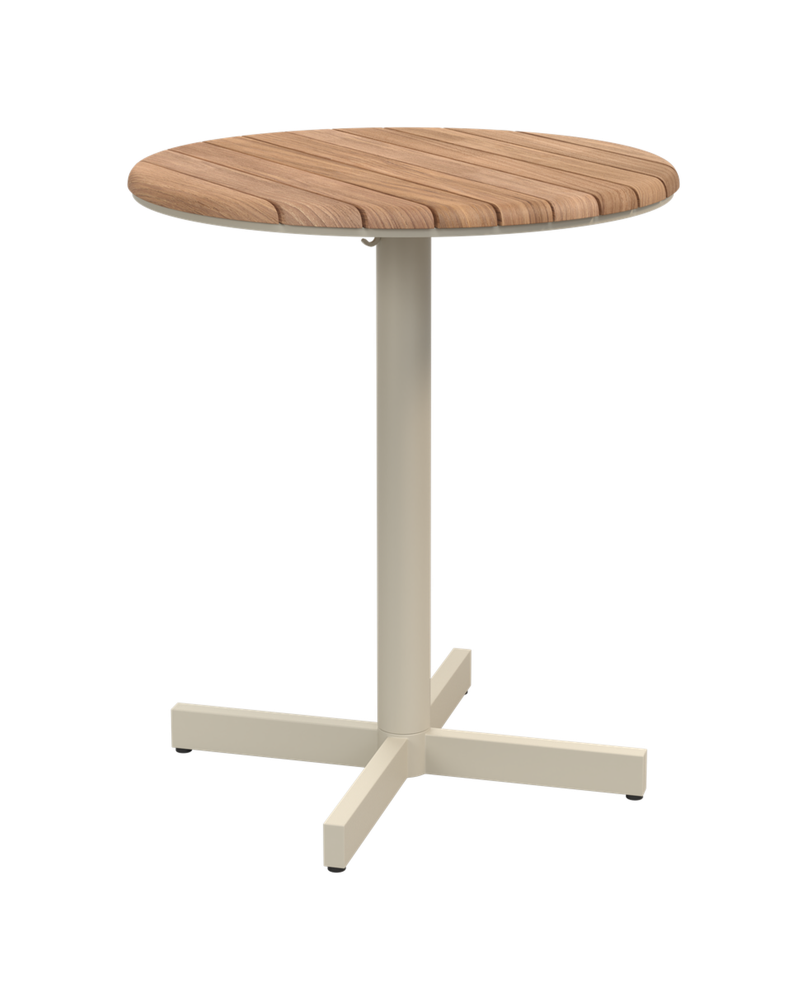 Fritz Hansen Pelagus Outdoor Café Table, Light Ivory