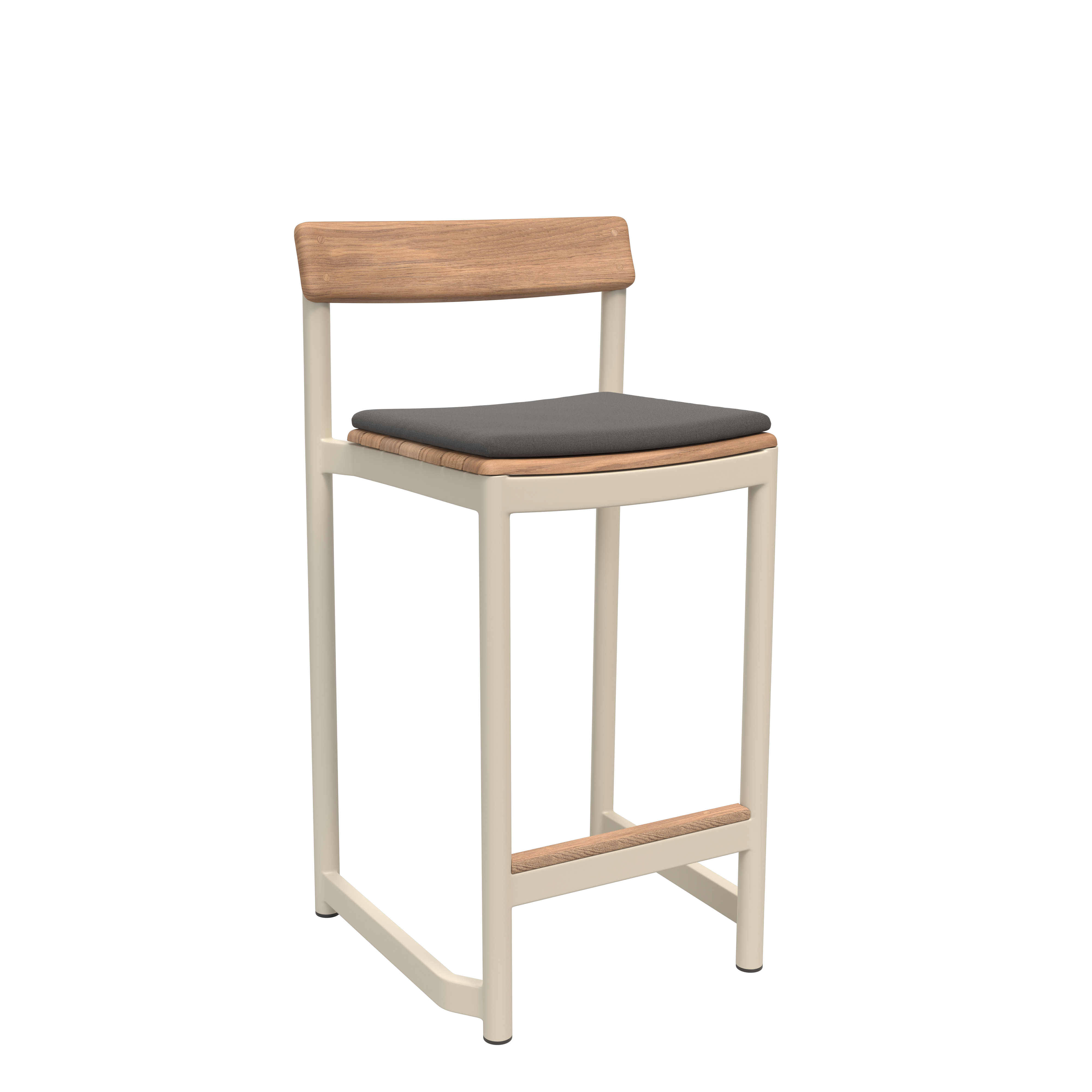 Fritz Hansen Pelagus Counter And Bar Stool Cushion, Charcoal
