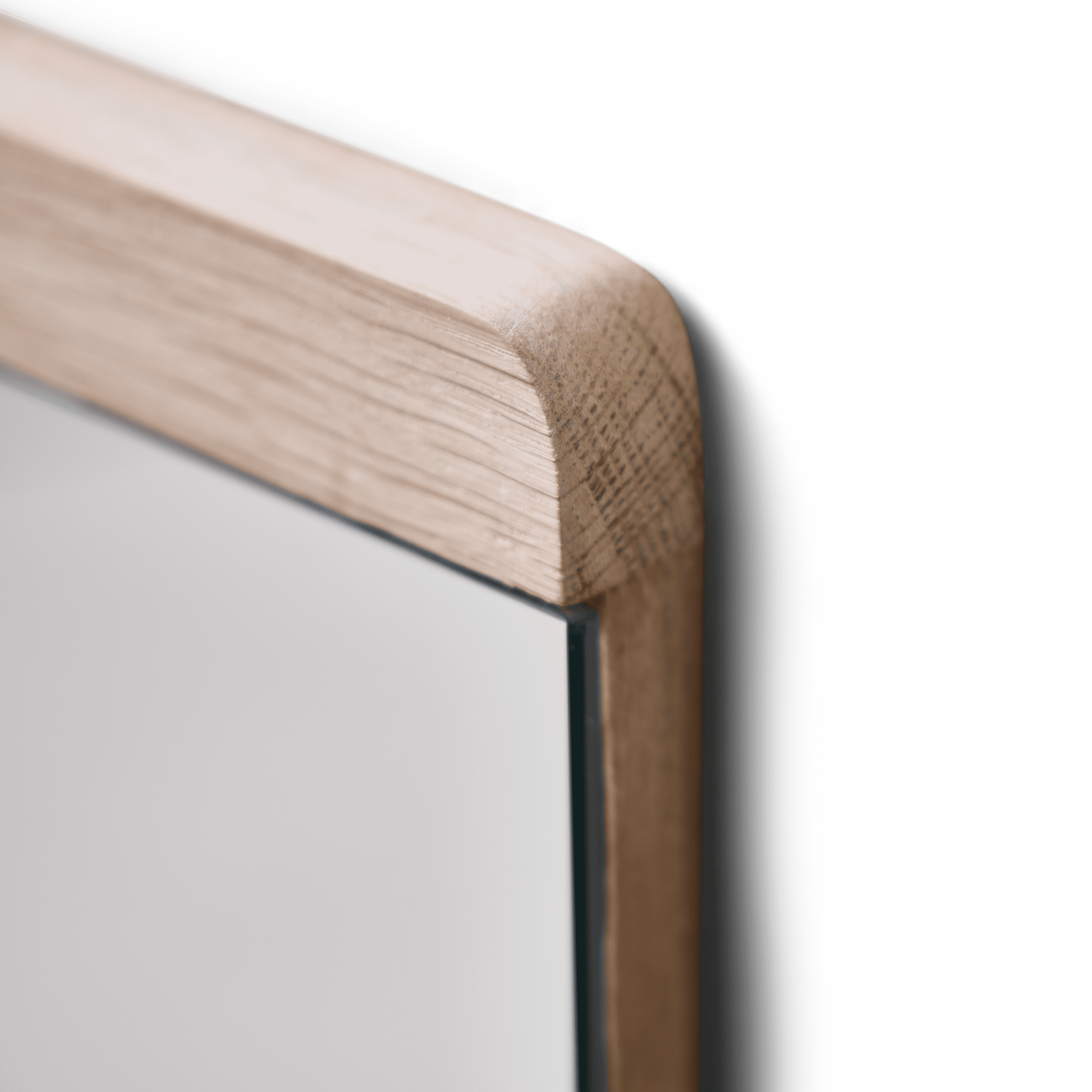 Form & Refine Rim Mirror, White Oak
