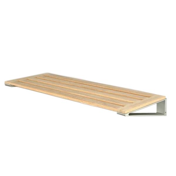 Loca Knax Shoe Rack 40 Cm, Oak Soaped/Grey