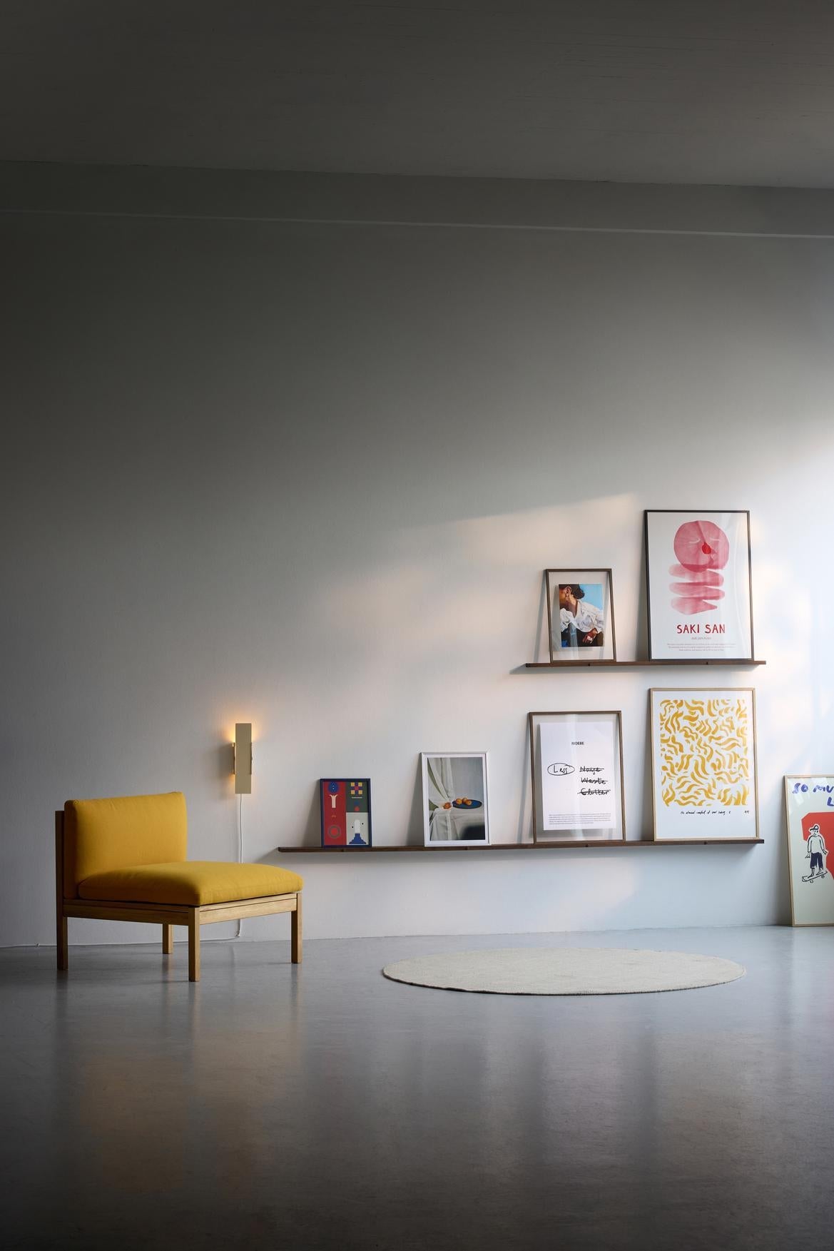Moebe Gallery Shelf 70 Cm, Smoked Oak
