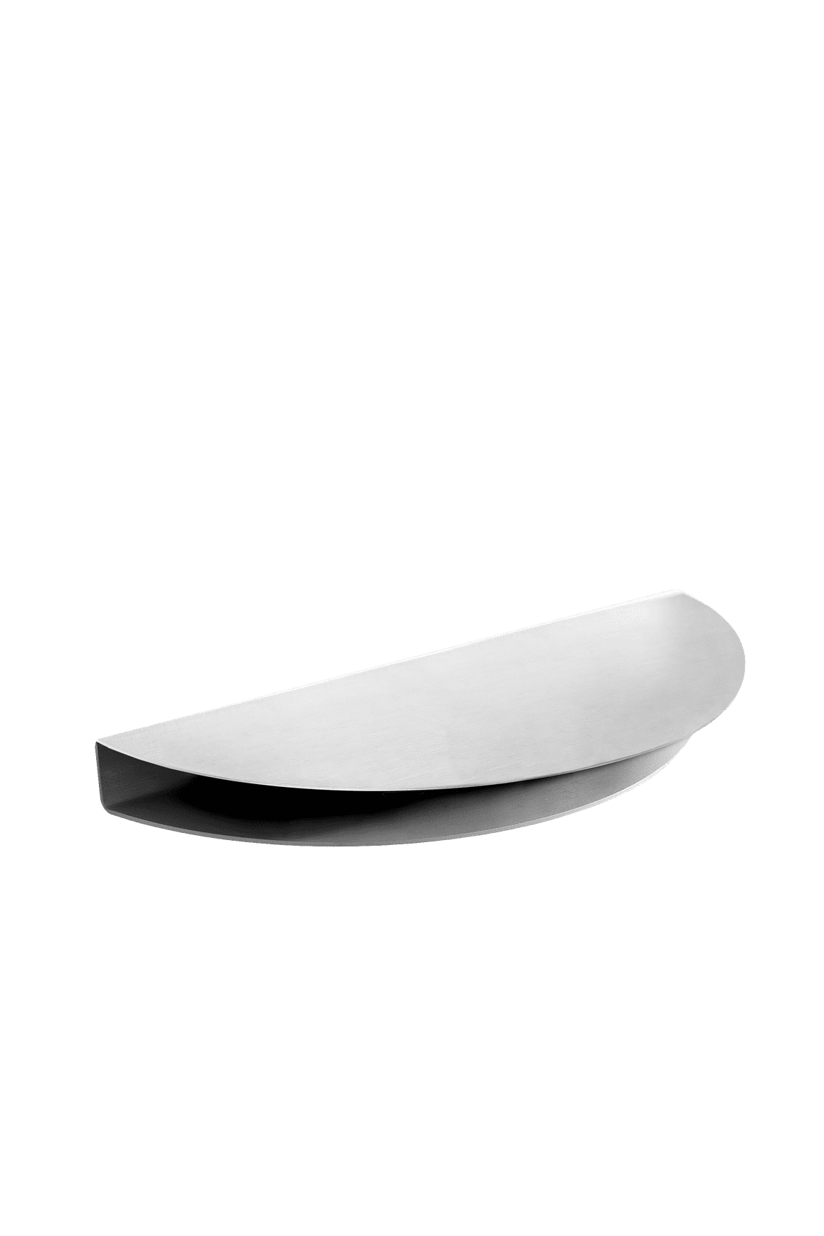 Moebe Half Moon Shelf 12x24 Cm, Stainless Steel