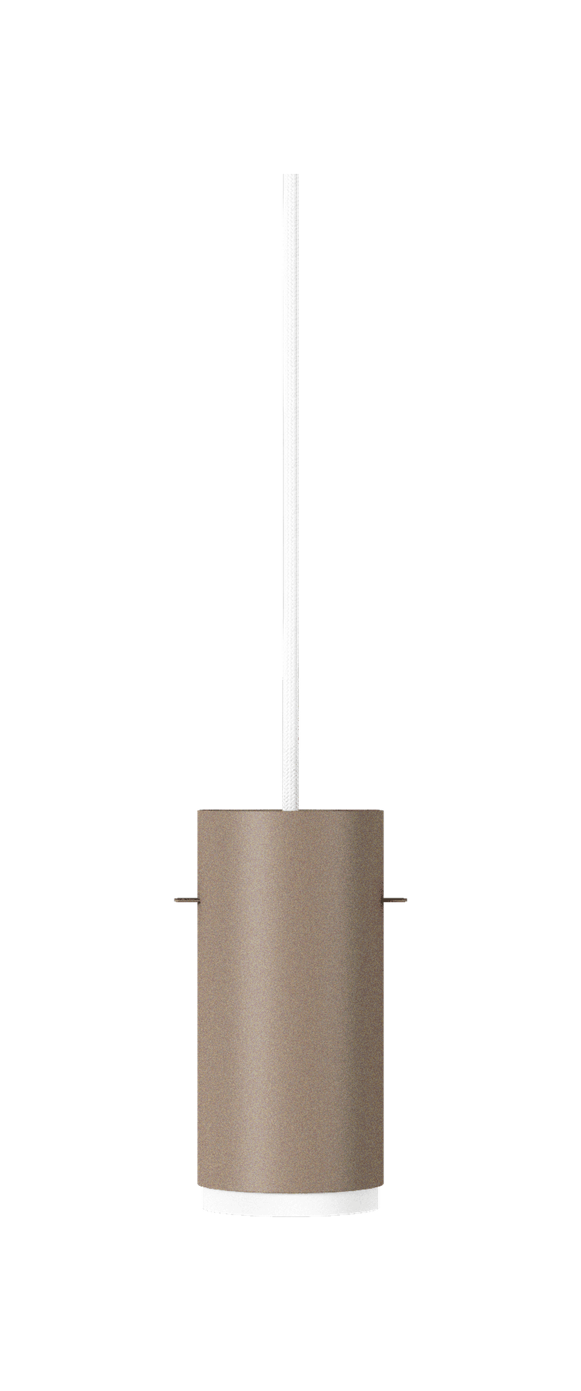 Moebe Tube Pendant Warm Grey, Small