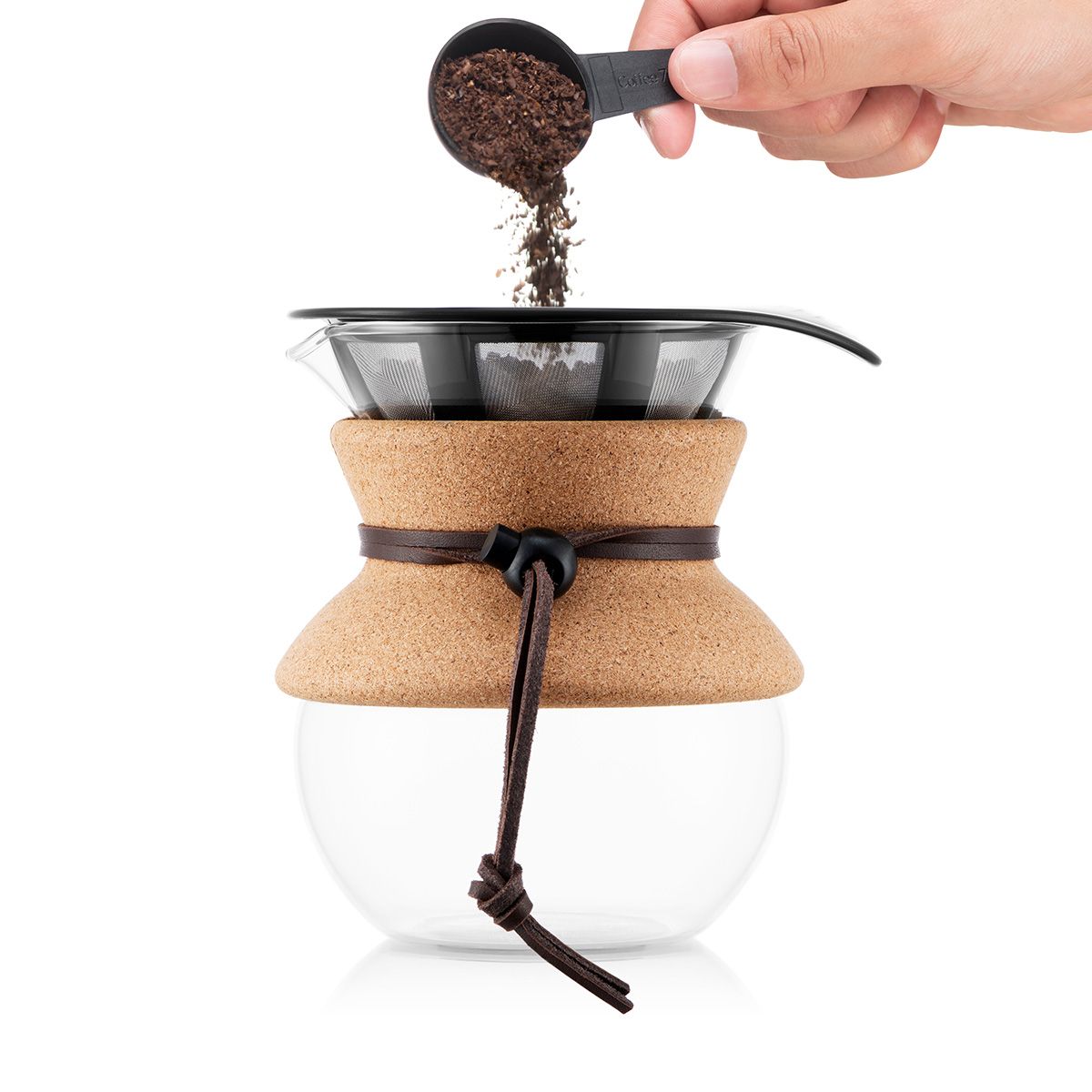 [product_category]-Bodum Pour Over Coffee Maker With Permanent Coffee Filter Cork, 4 Cups-Bodum-699965336844-11592-109-BOD-2