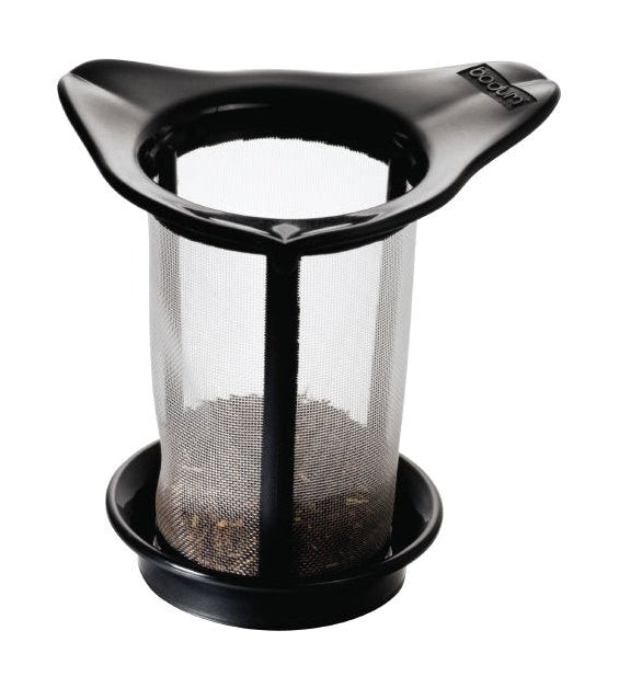 [product_category]-Bodum Yo Yo Tea Strainer With Lid, Black-Bodum-727015245256-1790-01B-BOD-1