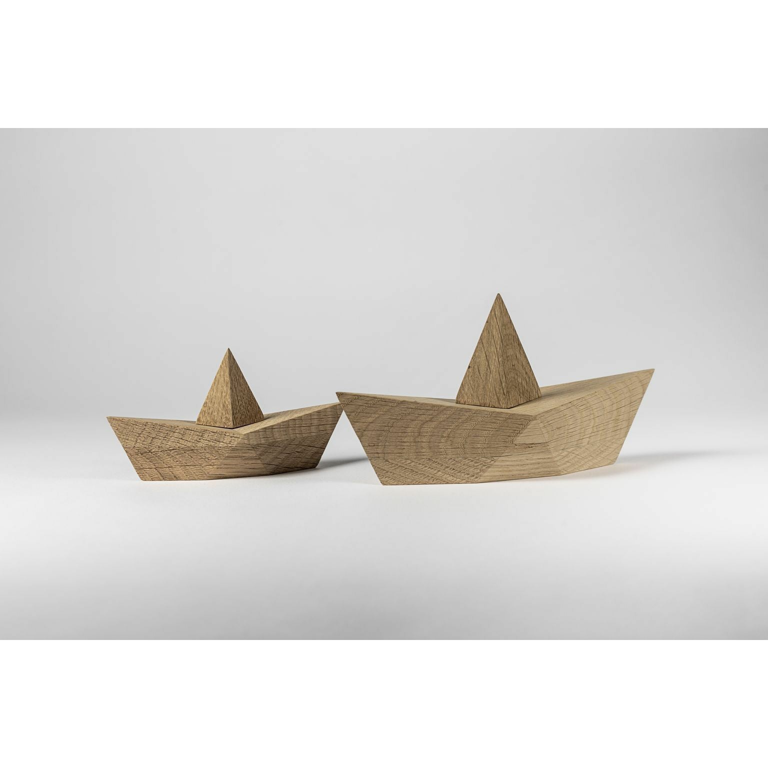 [product_category]-Boyhood Admiral Paper Boat Decorative Figure Small, Oak Wood-Boyhood-5744000800158-400015-BOY-2