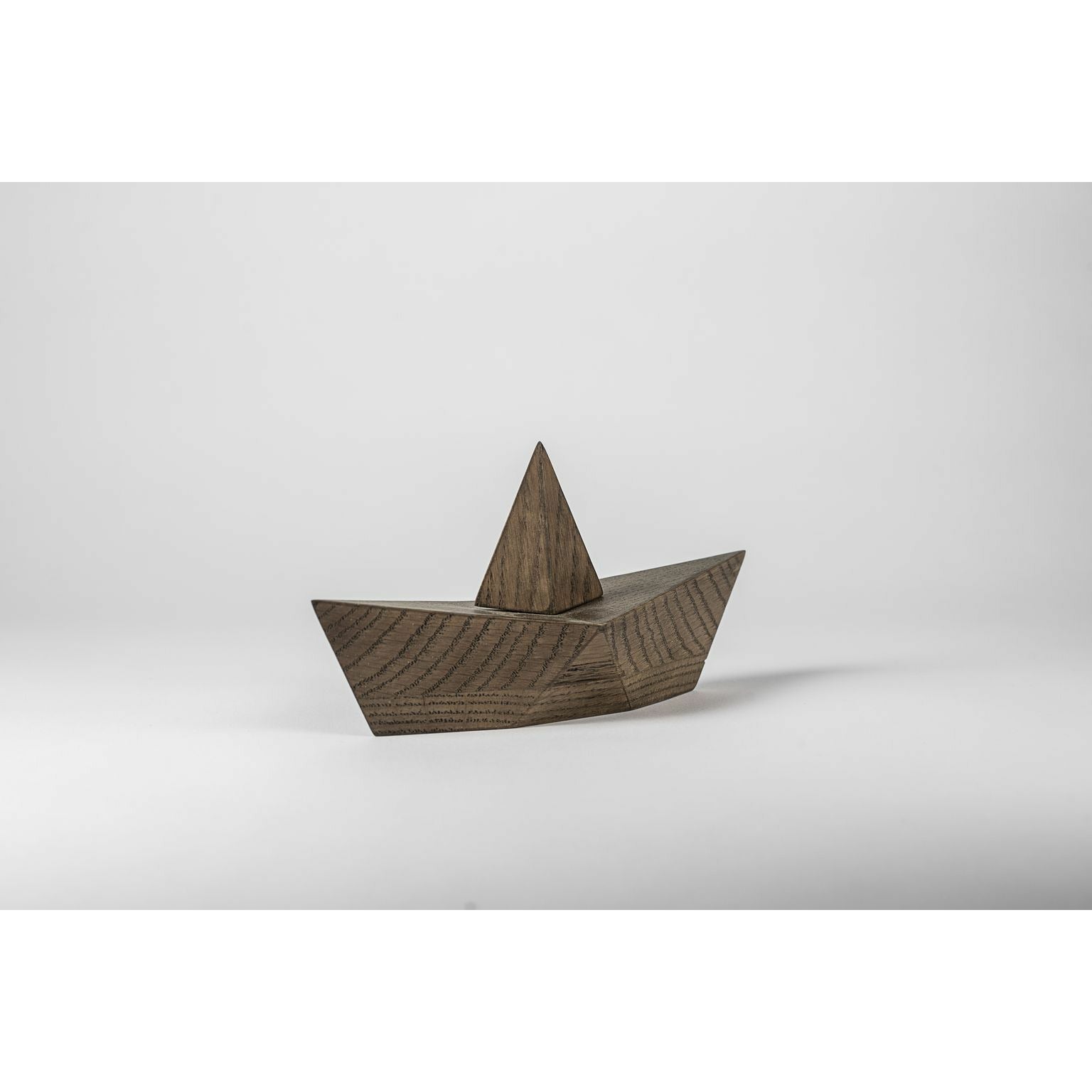 [product_category]-Boyhood Admiral Paper Boat Decorative Figure Small, Smoked Oak-Boyhood-5744000800325-400032-BOY-2