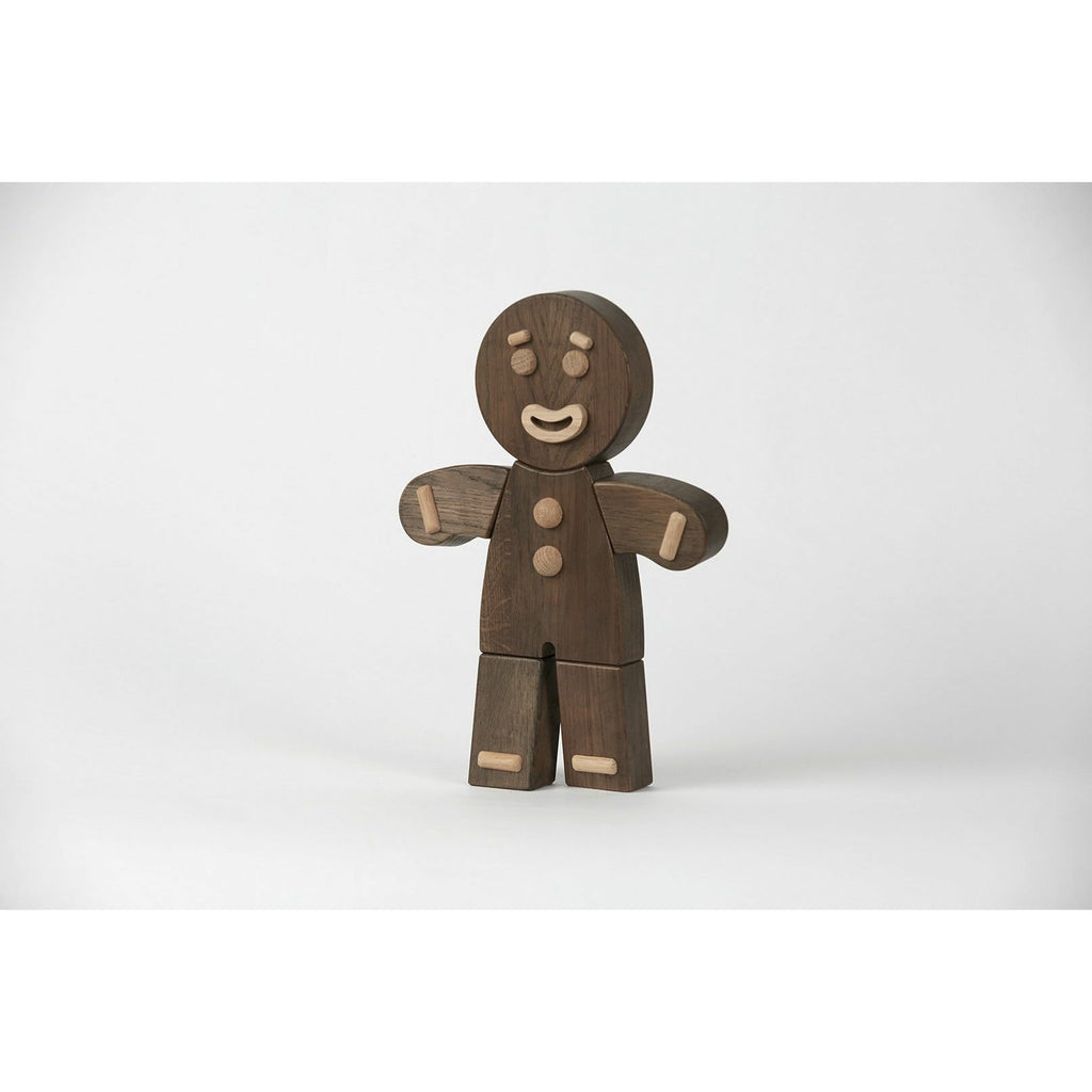 [product_category]-Boyhood Gingerbread Man Wooden Figure, Stained Oak, Large-Boyhood-5744000800417-400041-BOY-2