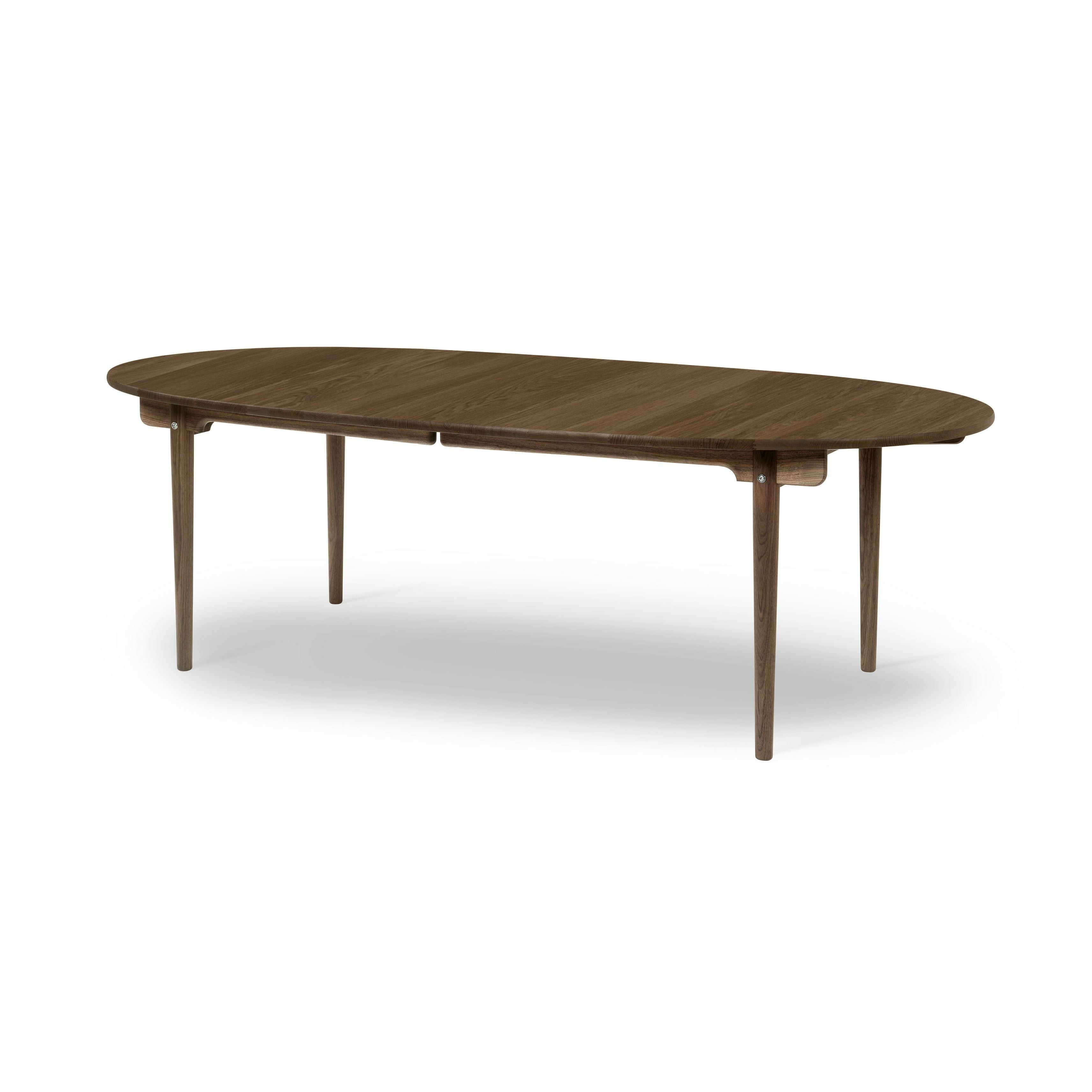 [product_category]-Carl Hansen Ch339 Dining Table Designed For 2 Pull Out Plates, Oak Smoke Colored Oil-Carl Hansen-5715230872055-CH339-oak-smokedoil-2-CAR-2