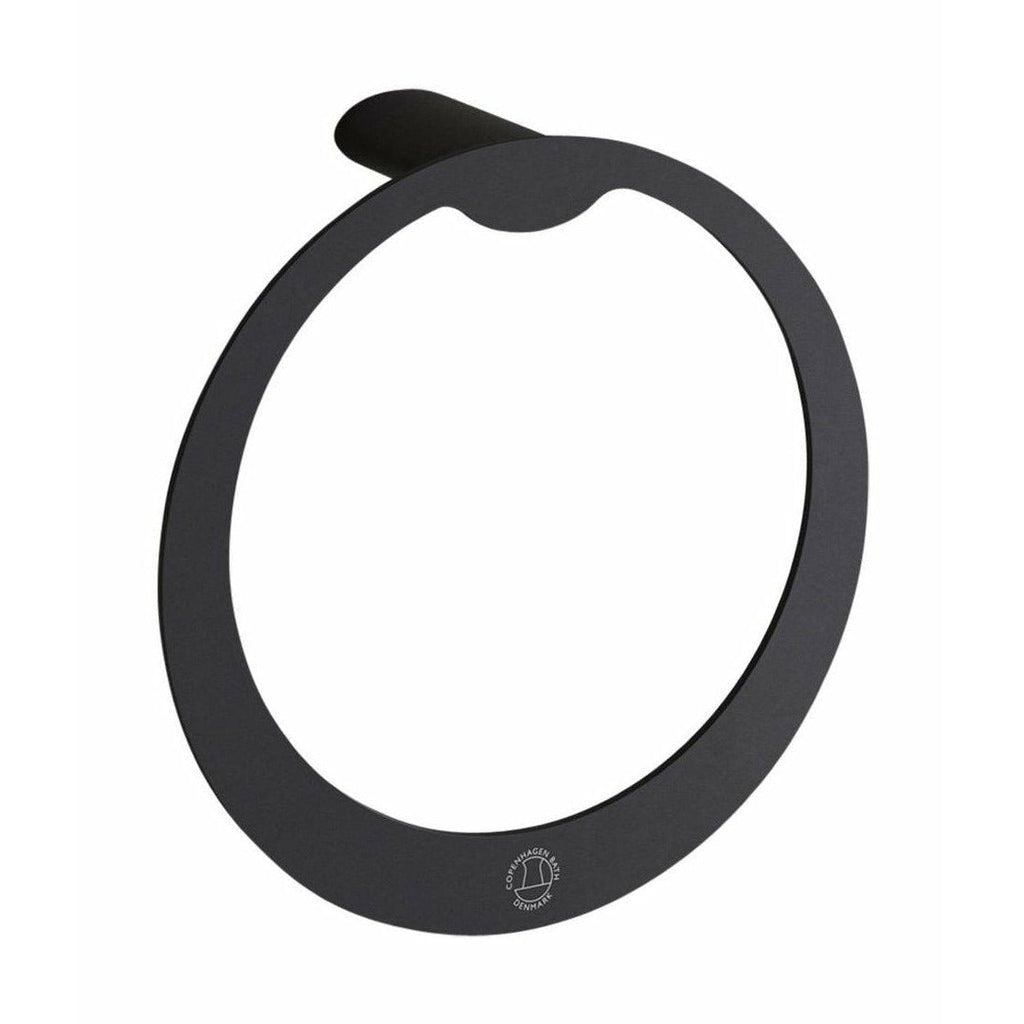 [product_category]-Copenhagen Bath Cb 200 Towel Ring, Mat Black-Copenhagen Bath-5700400401173-40040117-COP-1