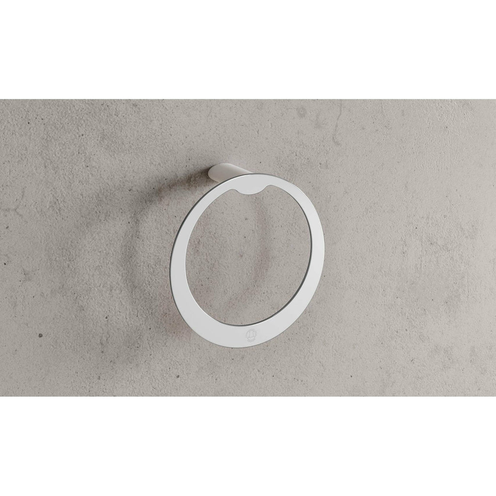 [product_category]-Copenhagen Bath Cb 200 Towel Ring, Mat White-Copenhagen Bath-5700400401227-40040122-COP-2