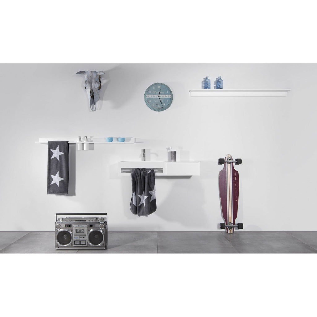 [product_category]-Copenhagen Bath Sandfjord Left Wash Basin, L90 Cm-Copenhagen Bath-5700400100823-40010082-COP-4