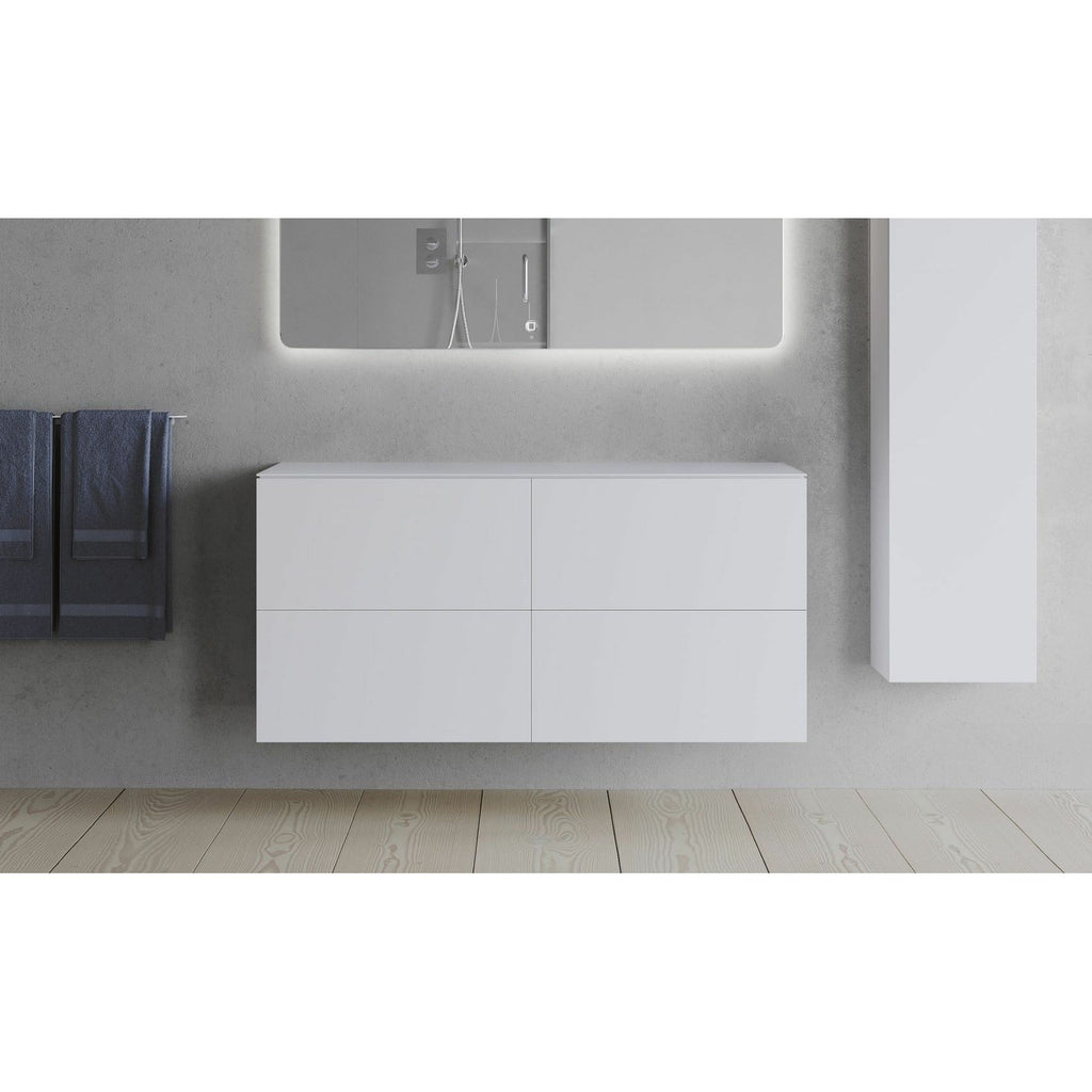[product_category]-Copenhagen Bath Sq2 Double Cabinet With Countertop, L120 Cm-Copenhagen Bath-5700300102446-30010244-COP-2