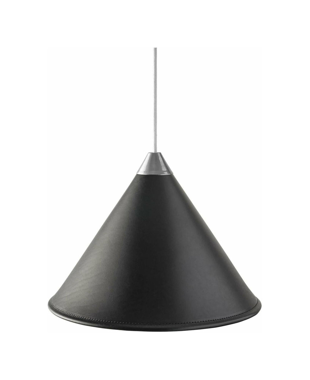 [product_category]-Cuero Namibia Pendant ø 45 Cm, Black/Chrome With White Cable-Cuero-7340172636953-1520134-CUE-1