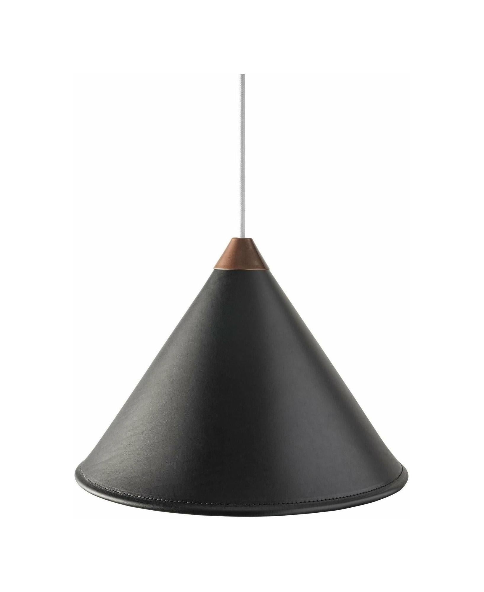 [product_category]-Cuero Namibia Pendant ø 45 Cm, Black/Copper With White Cable-Cuero-7340172636311-1520132-CUE-1
