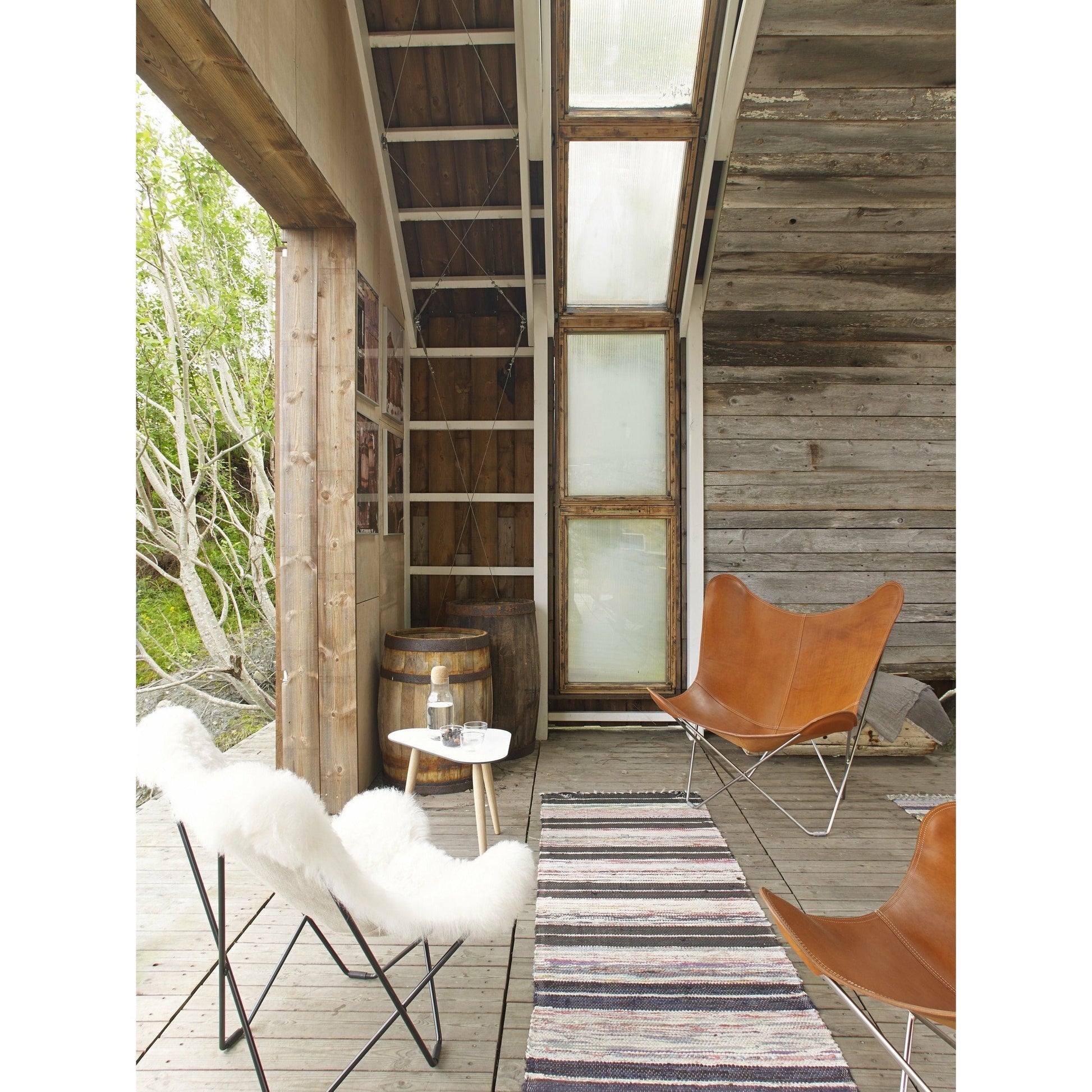 [product_category]-Cuero Pampa Mariposa Butterfly Chair, Polo/Chrome-Cuero-7340172610120-1012-CUE-3