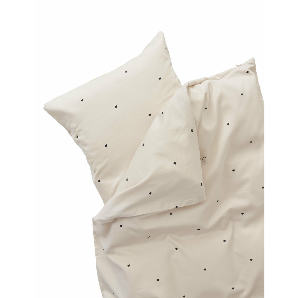 [product_category]-Design Letters Mini Love Baby Pillow And Duvet Covers 70x100 Cm, Beige-Design Letters-5710498189488-10501000BEIGELOVE-DES-3