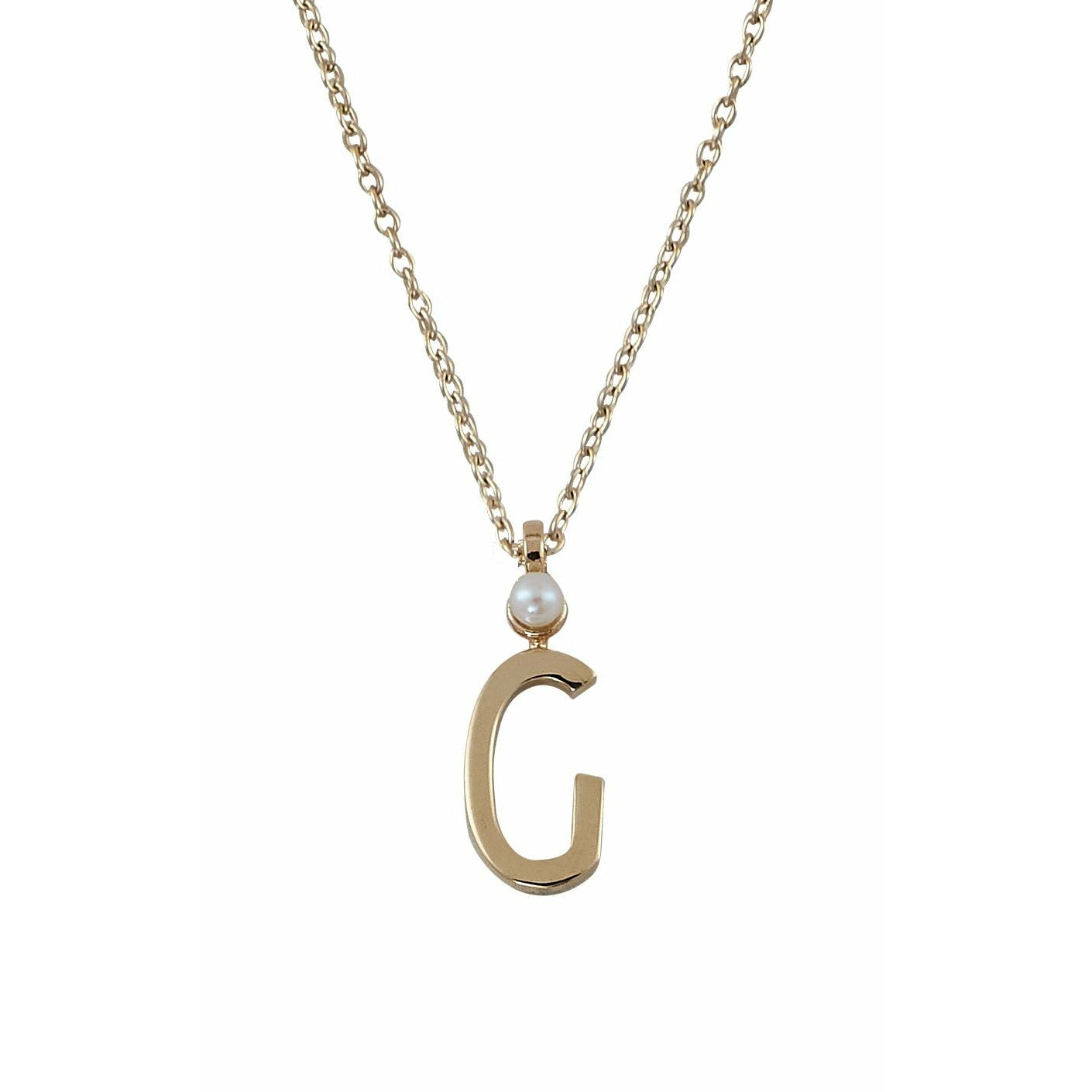 [product_category]-Design Letters Necklace In Pure Gold, G-Design Letters-5710498188474-90304012G-DES-1