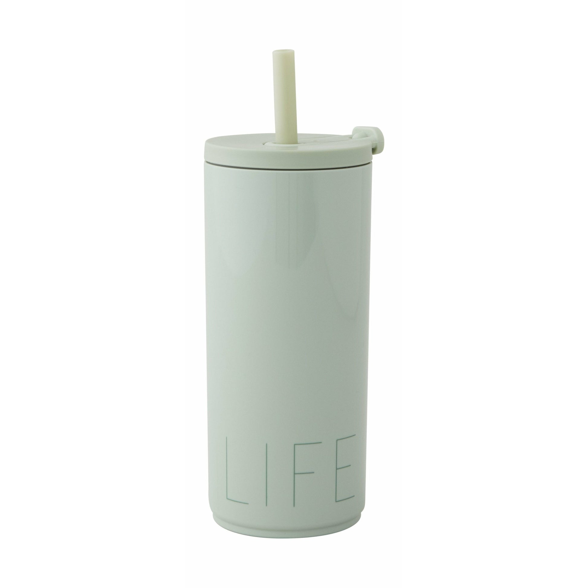 [product_category]-Design Letters Travel Straw Bottle 500 Ml, Light Grass 端 N-Design Letters-5710498188931-30101018GREENLIFE-DES-1