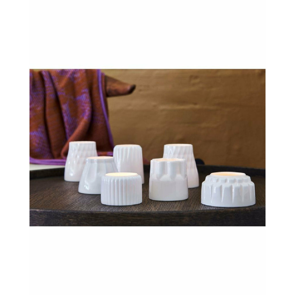 Dottir Alba Flock 1 Votive Tealight Holder