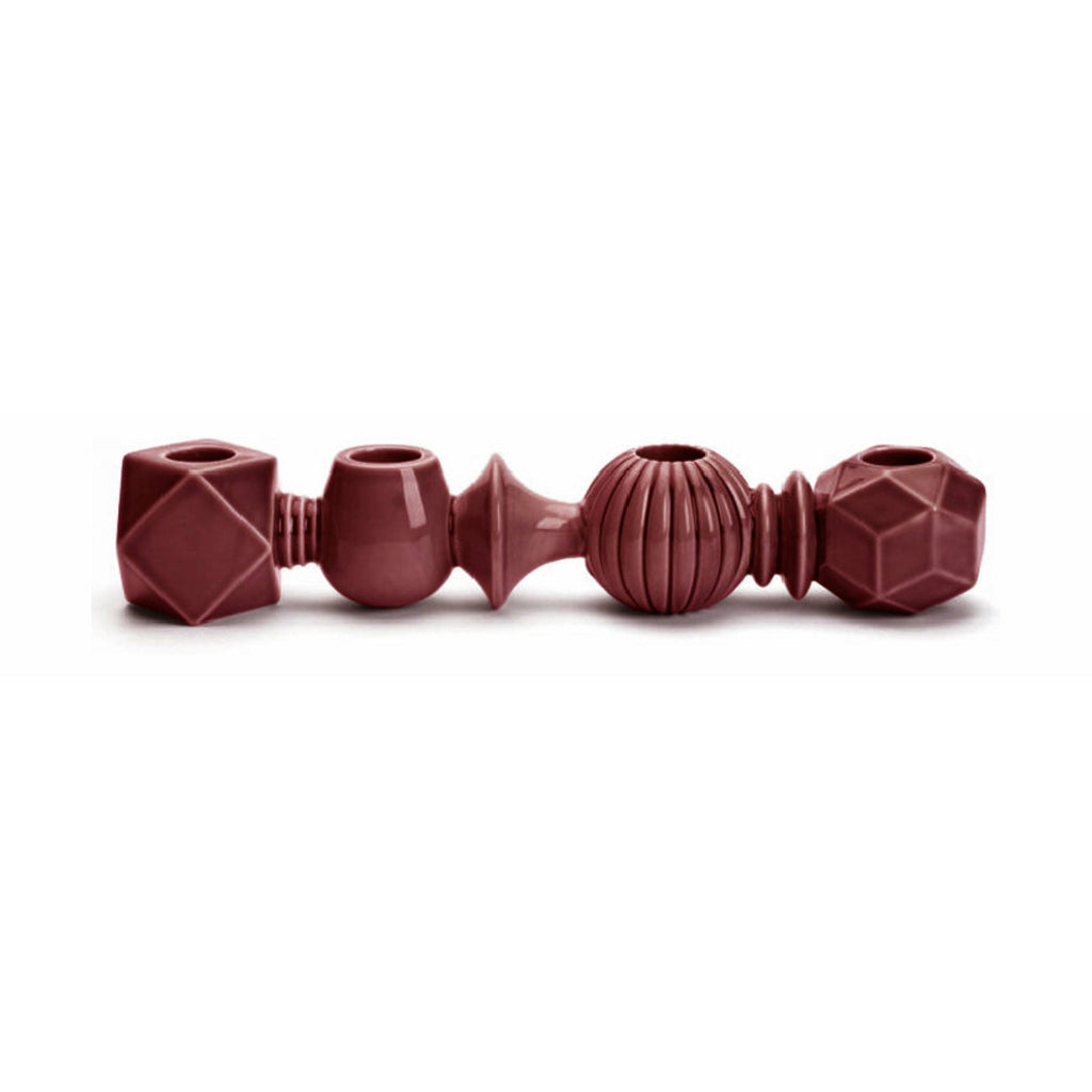 [product_category]-Dottir Samsurium Four Elements Candle Holder, Merlot-Dottir-5712466005776-14118-DOT-1