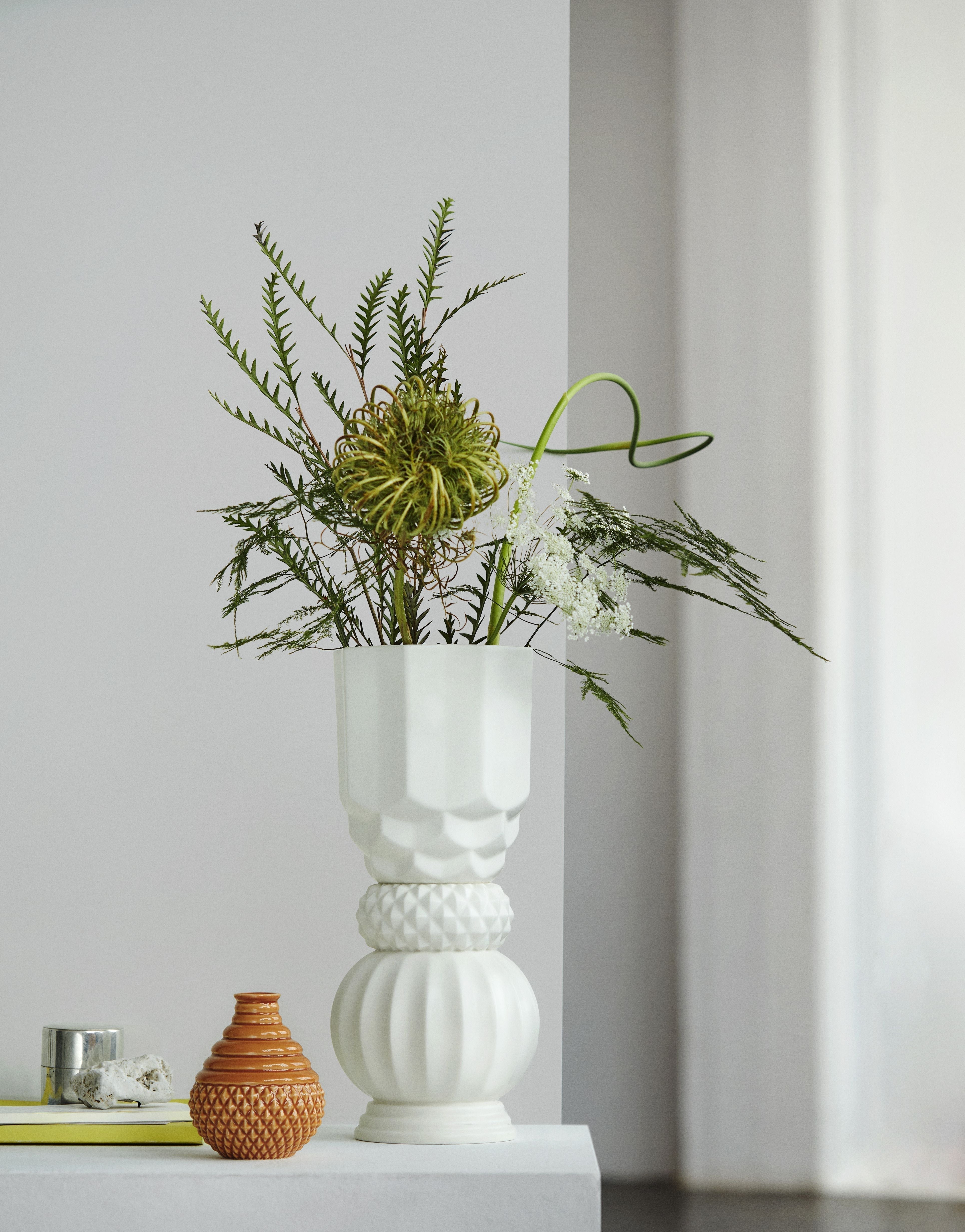 [product_category]-Dottir Samsurium Towerbell Vase, White-Dottir-5712466006131-15261-DOT-2