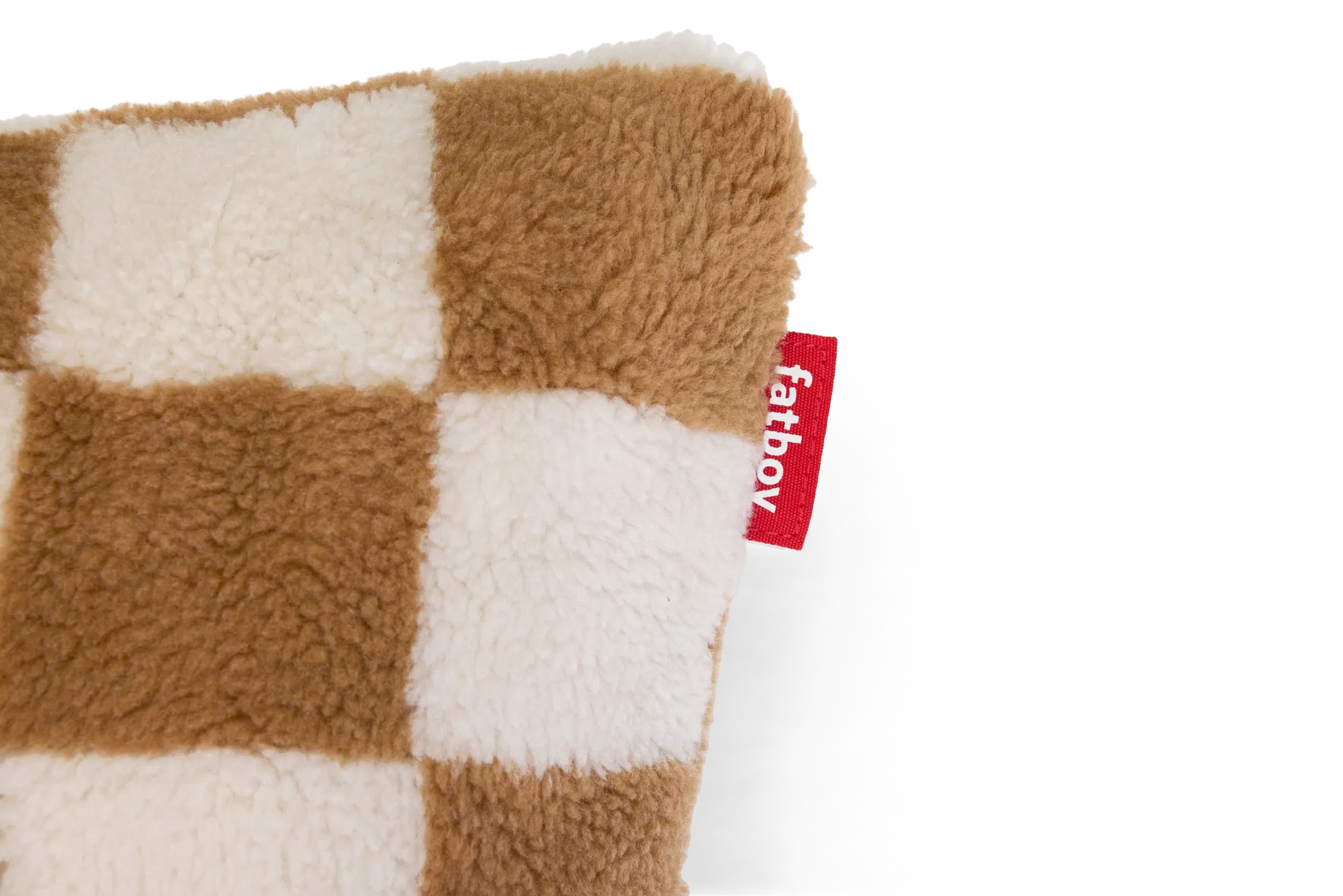 Fatboy Square Pillow, Almond/Creme