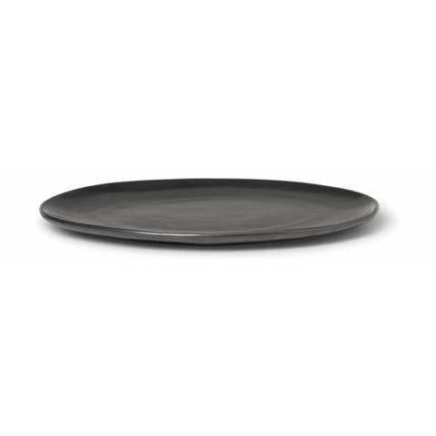 [product_category]-Ferm Living Flow Plate øx H 27x1.5, Black-Ferm Living-5704723275435-1104264577-FER-1