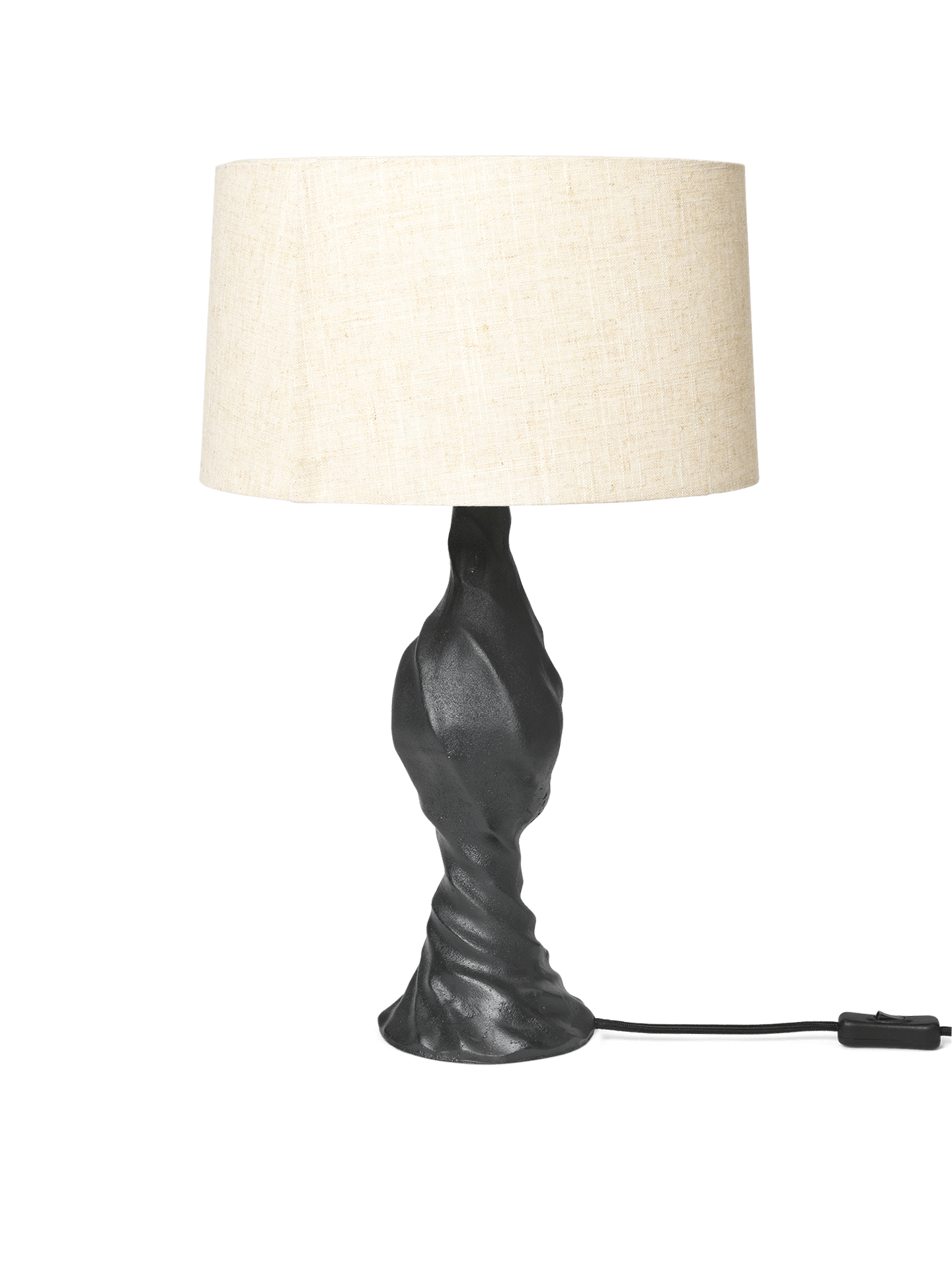[product_category]-Ferm Living Moltan Lamp Base Black-Ferm Living-5704723322641-1104269279-FER-2