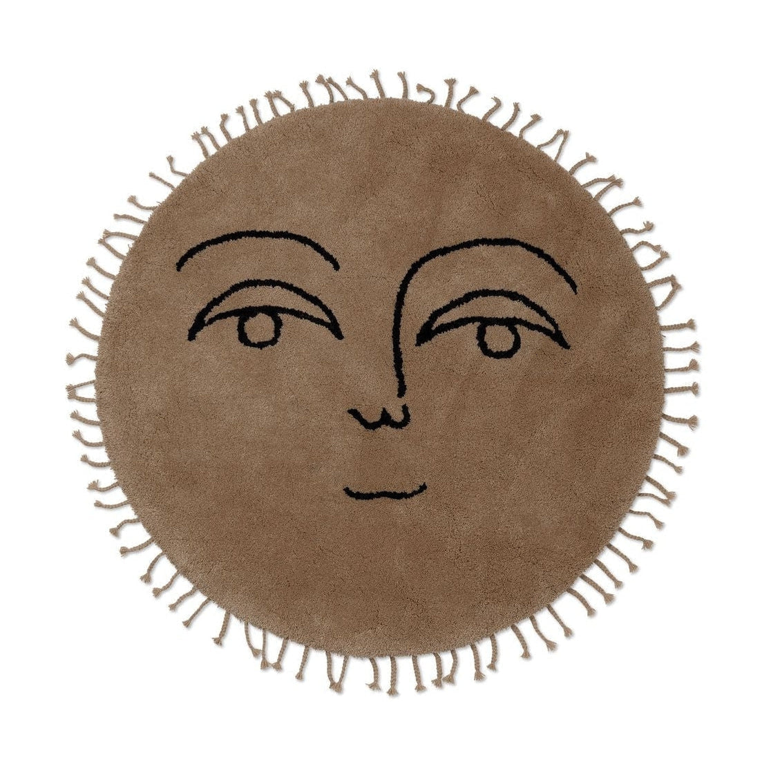[product_category]-Ferm Living Sun Rug With Fringes Large, Natural-Ferm Living-5704723288695-1104265903-FER-2