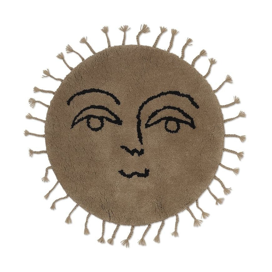 [product_category]-Ferm Living Sun Rug With Fringes Small, Nature-Ferm Living-5704723288657-1104265899-FER-2