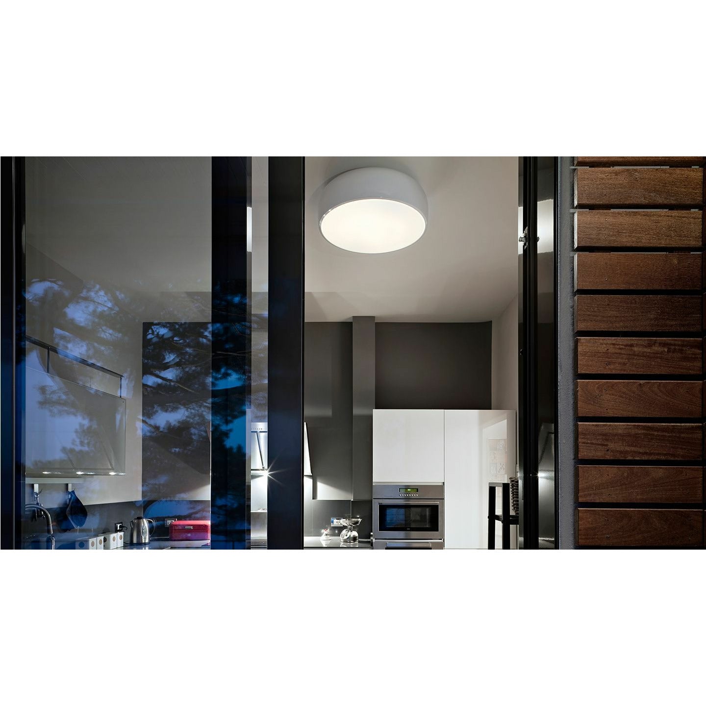 [product_category]-Flos Smithfield C Ceiling Lamp, Red-Flos-8059607031308-F1370035-FLO-2