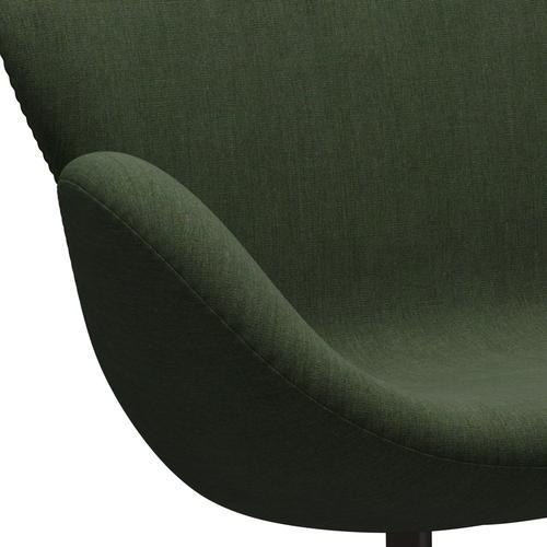[product_category]-Fritz Hansen Swan Sofa 2 Seater, Brown Bronze/Canvas Light Green/Blue-Fritz Hansen-3321-CA0974-BBBASE-FRI-7