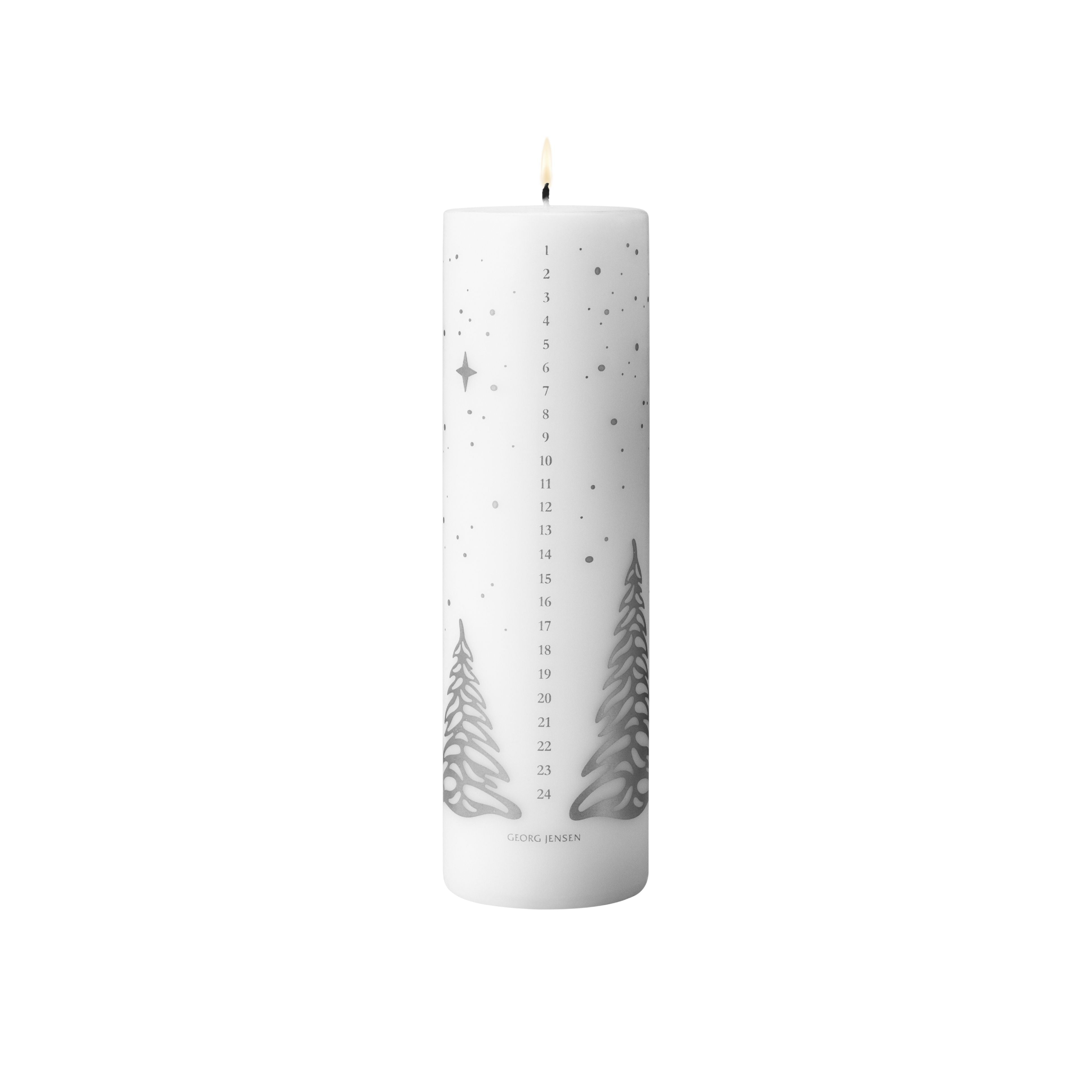 [product_category]-Georg Jensen 2023 Christmas Calendar Candle, Silver-Georg Jensen-5713275239369-10020163-GEO-1