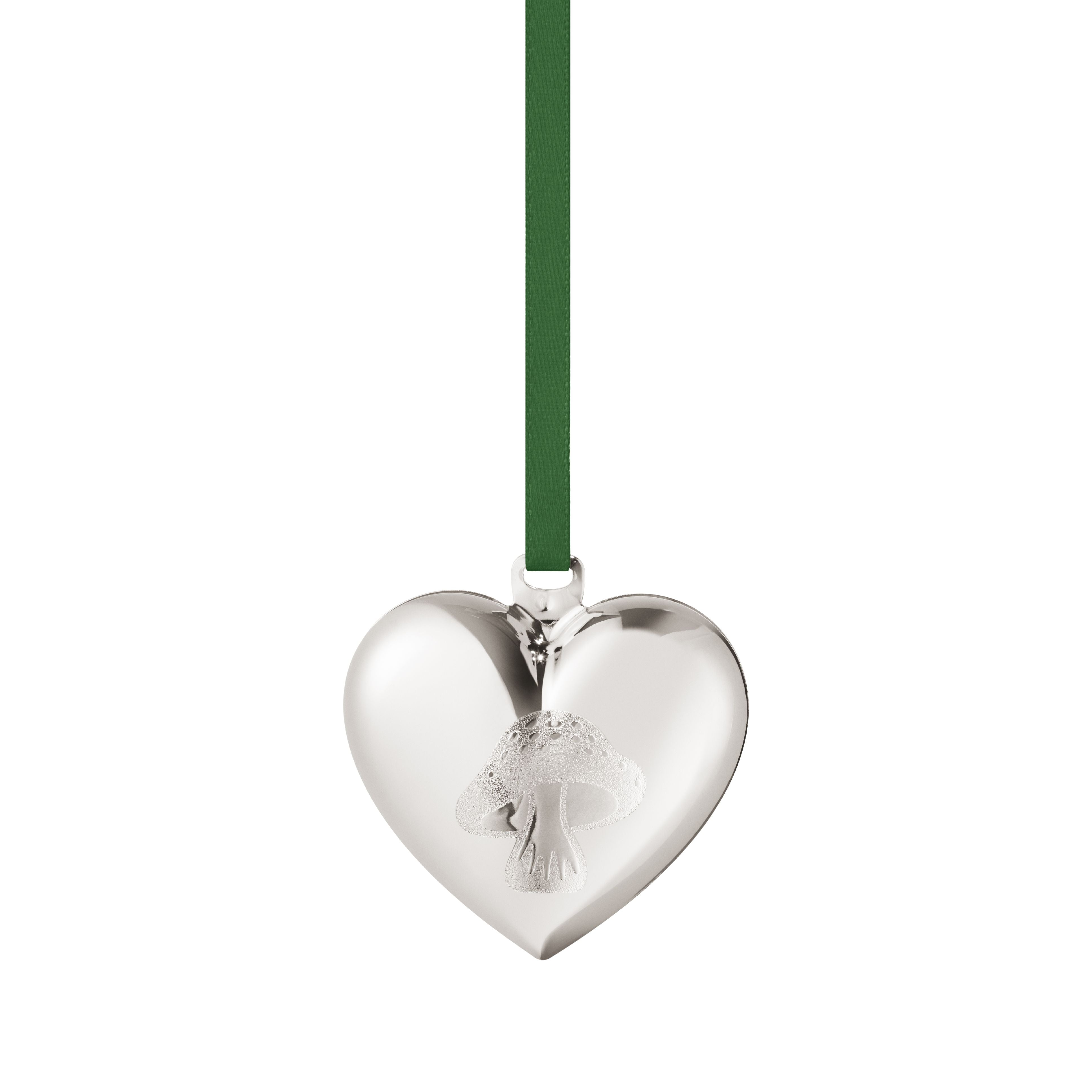[product_category]-Georg Jensen 2023 Christmas Ornament Heart, Palladium Plated-Georg Jensen-5713275236641-10020178-GEO-1