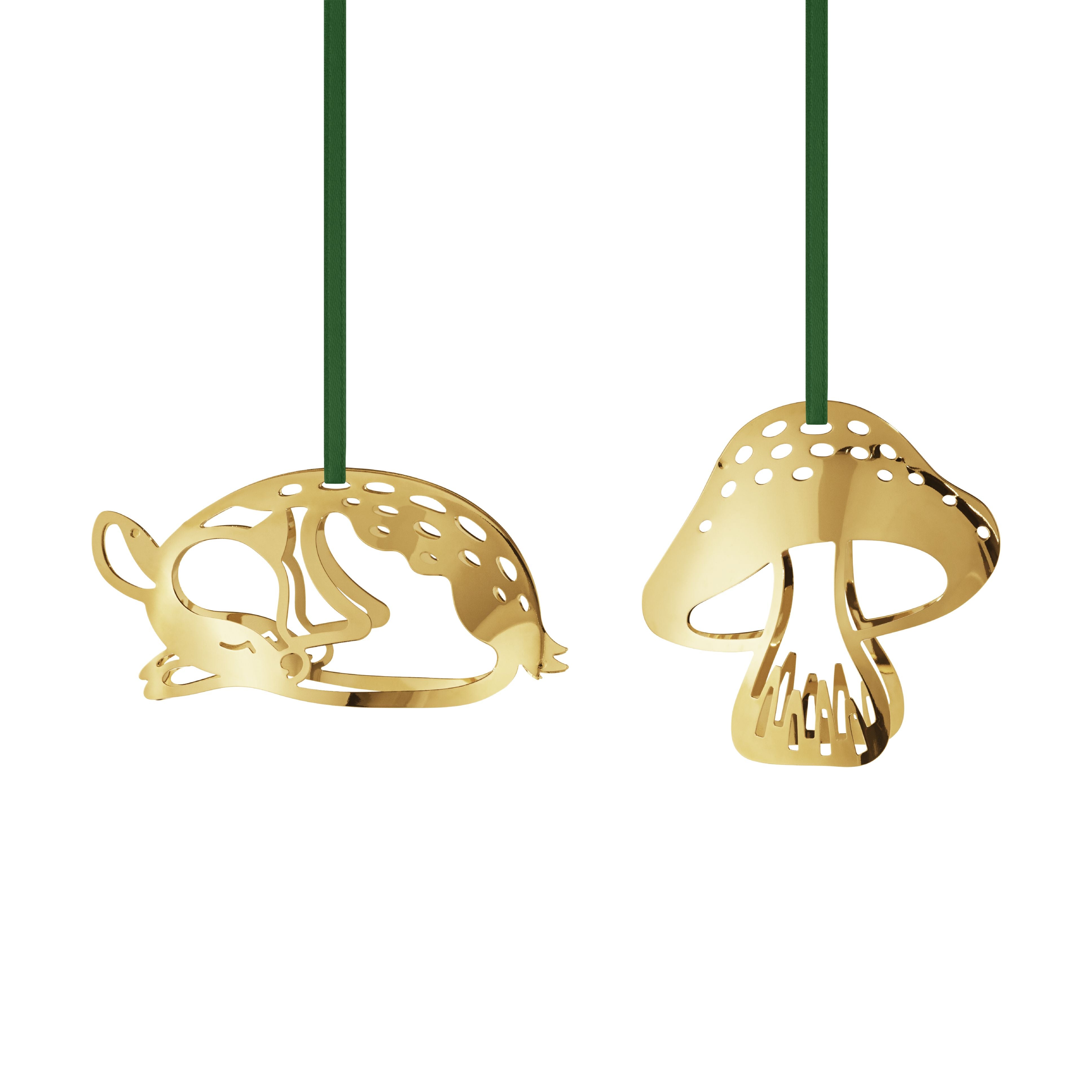 [product_category]-Georg Jensen 2023 Christmas Ornament Set, Deer & Mushroom-Georg Jensen-5713275236559-10020169-GEO-1