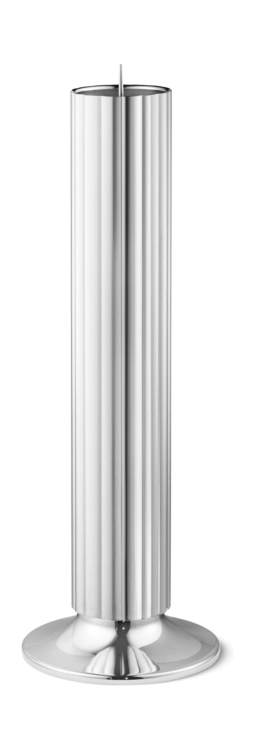 [product_category]-Georg Jensen Bernadott Candle Holder Stainless Steel, H: 40 Cm-Georg Jensen-5713275209386-10019284-GEO-1