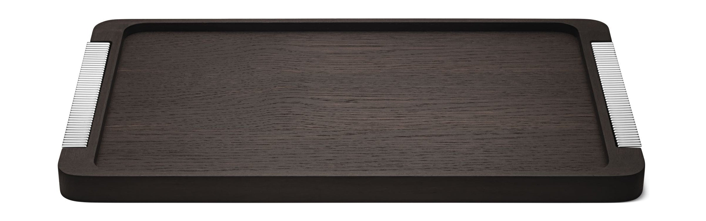 [product_category]-Georg Jensen Bernadotte Tray, Smoked Oak-Georg Jensen-5713275085522-10018215-GEO-1
