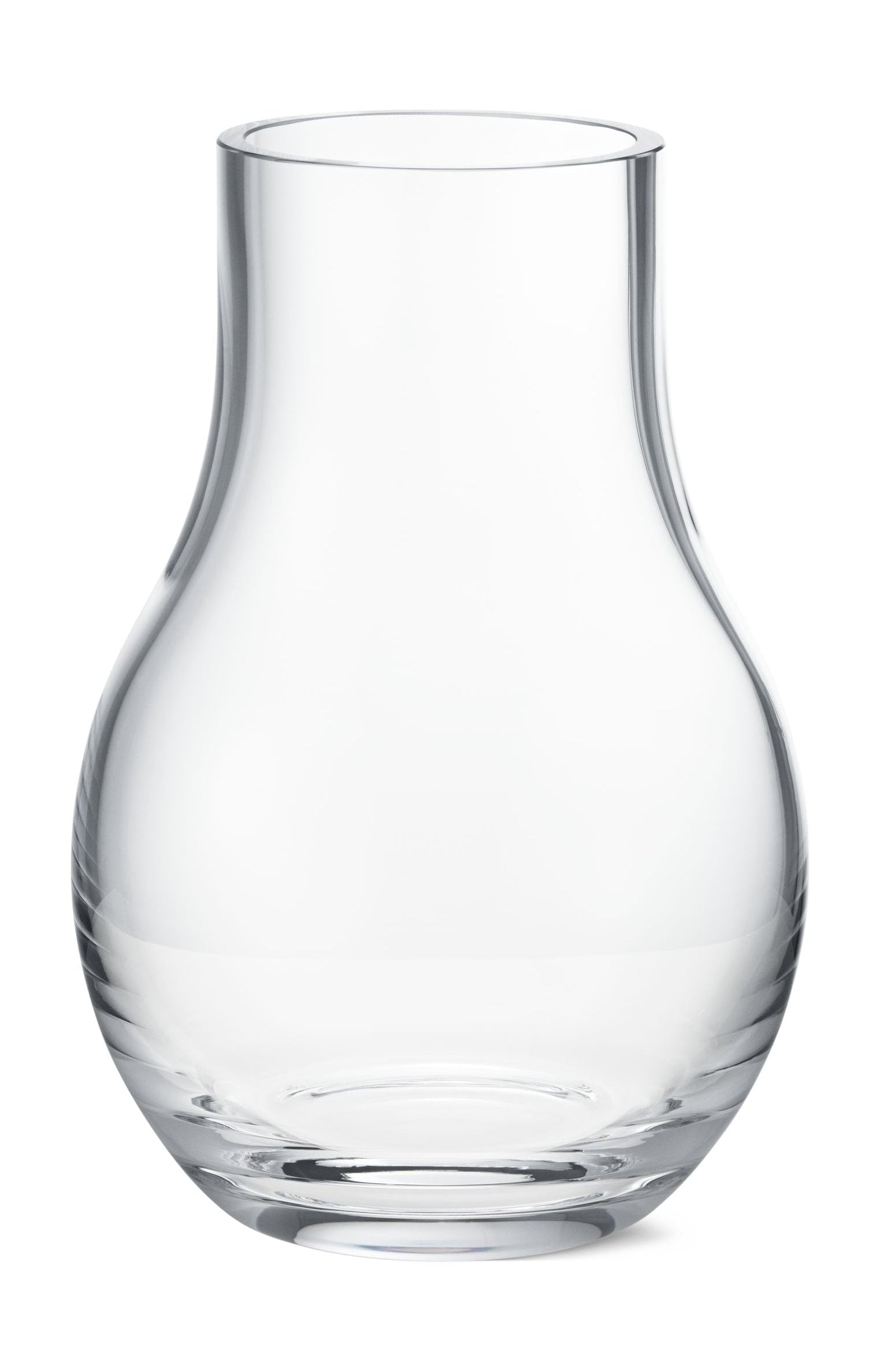 [product_category]-Georg Jensen Cafu Vase Glass Clear, 21.6 Cm-Georg Jensen-5713275224136-10019702-GEO-1