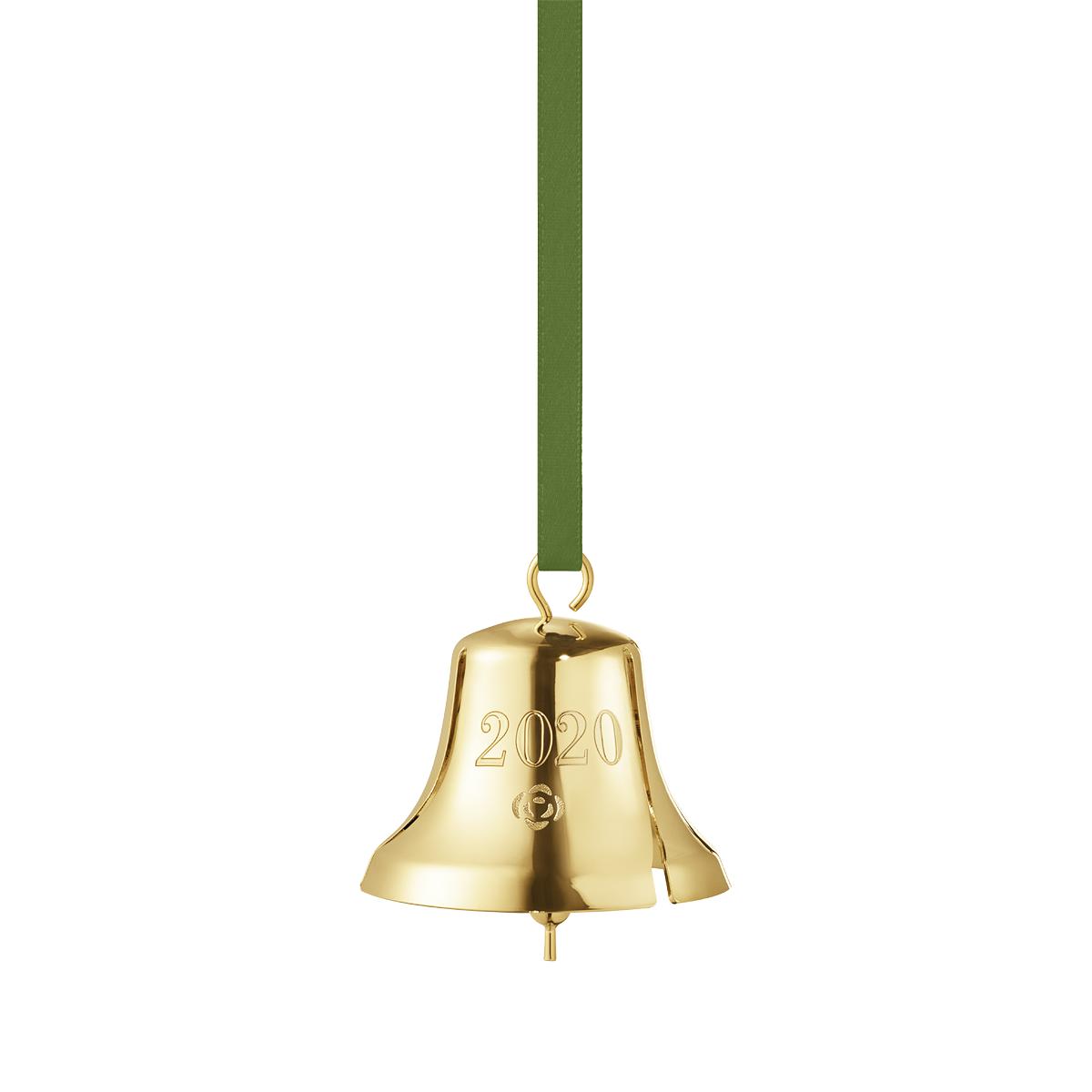 Georg Jensen Christmas Bell, Gold Plated