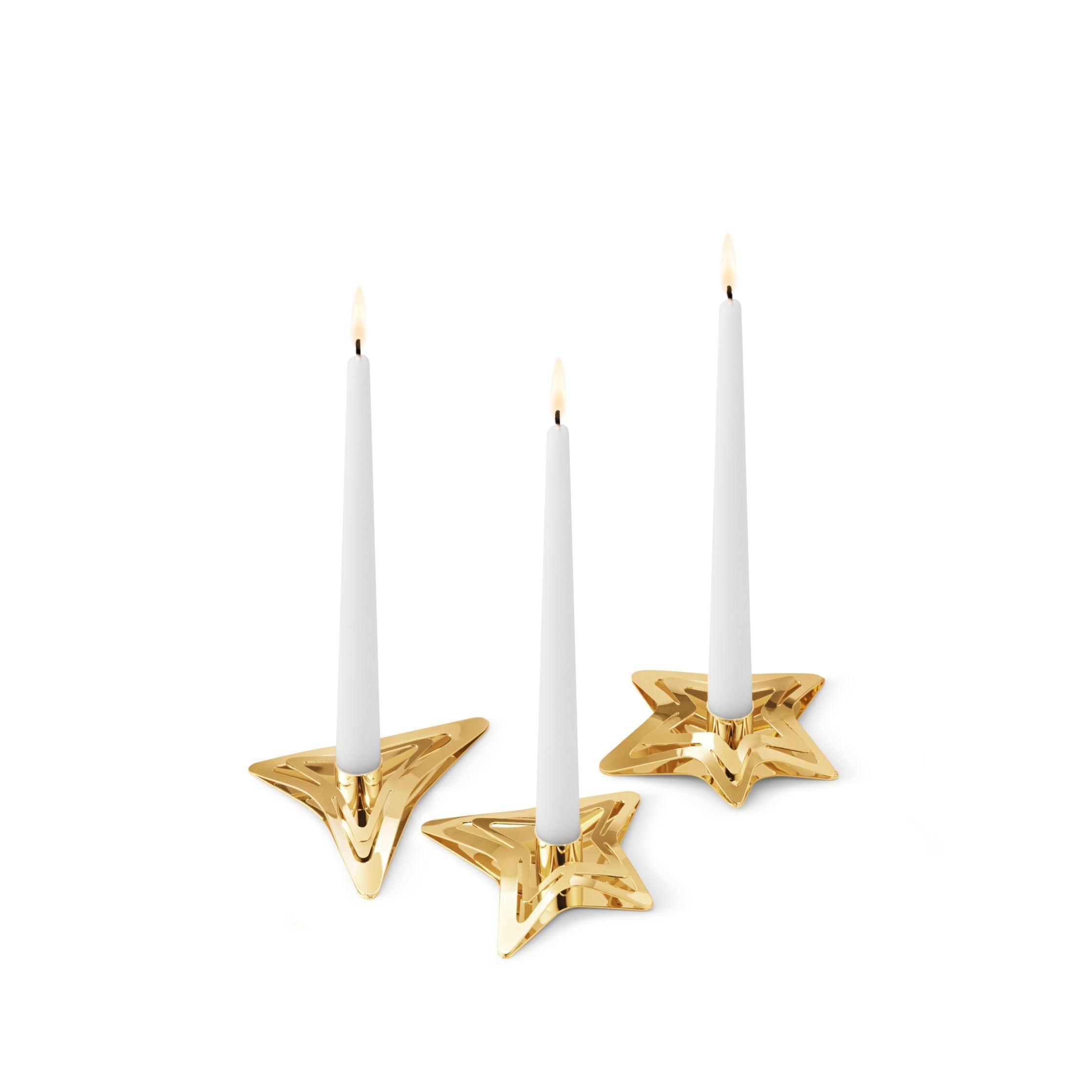 [product_category]-Georg Jensen Christmas Candle Holder, 3 Pcs.-Georg Jensen-5713275208846-10019976-GEO-EXPIRED-2
