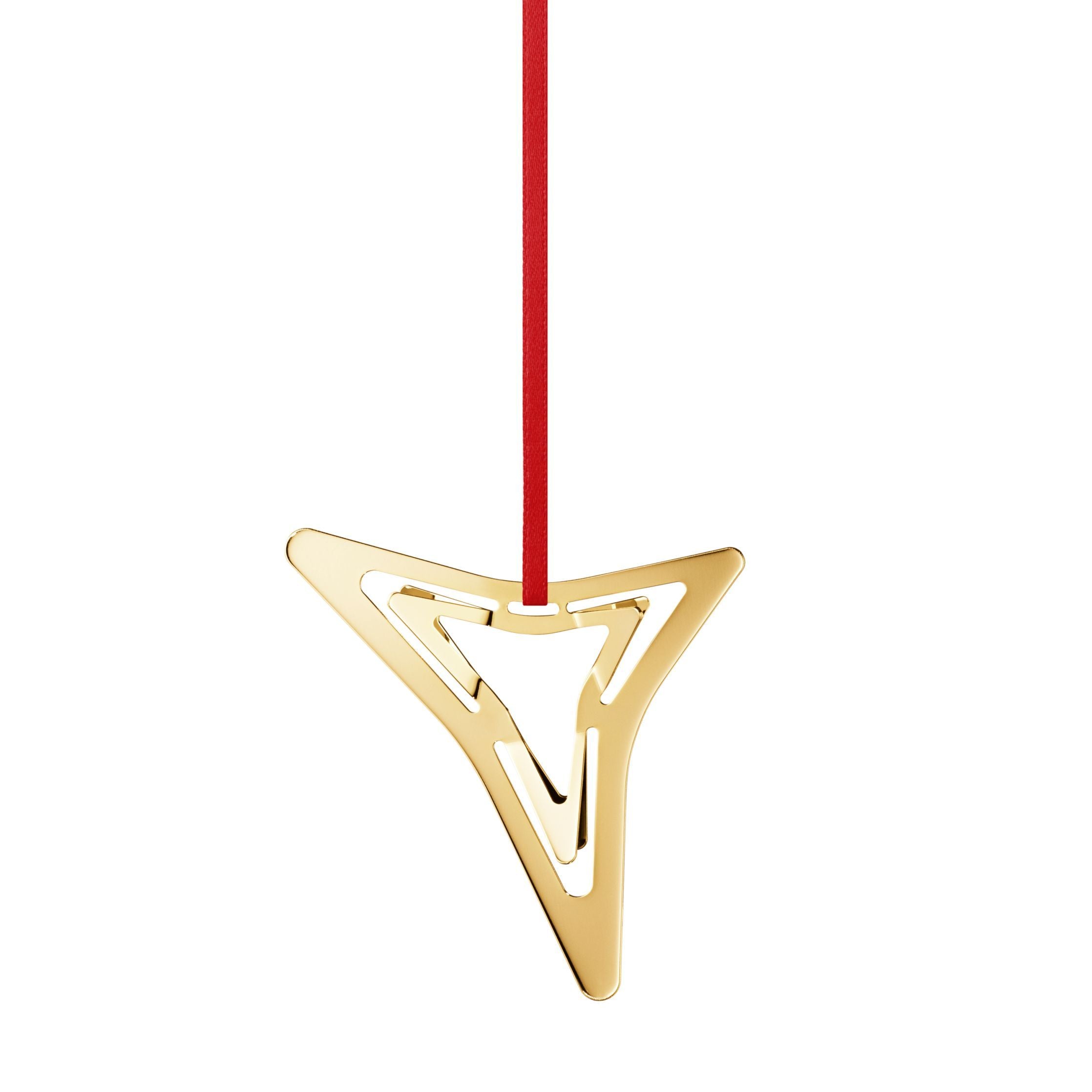 [product_category]-Georg Jensen Christmas Decorations Three Pointed Star, Gilded-Georg Jensen-5713275208143-10019941-GEO-1