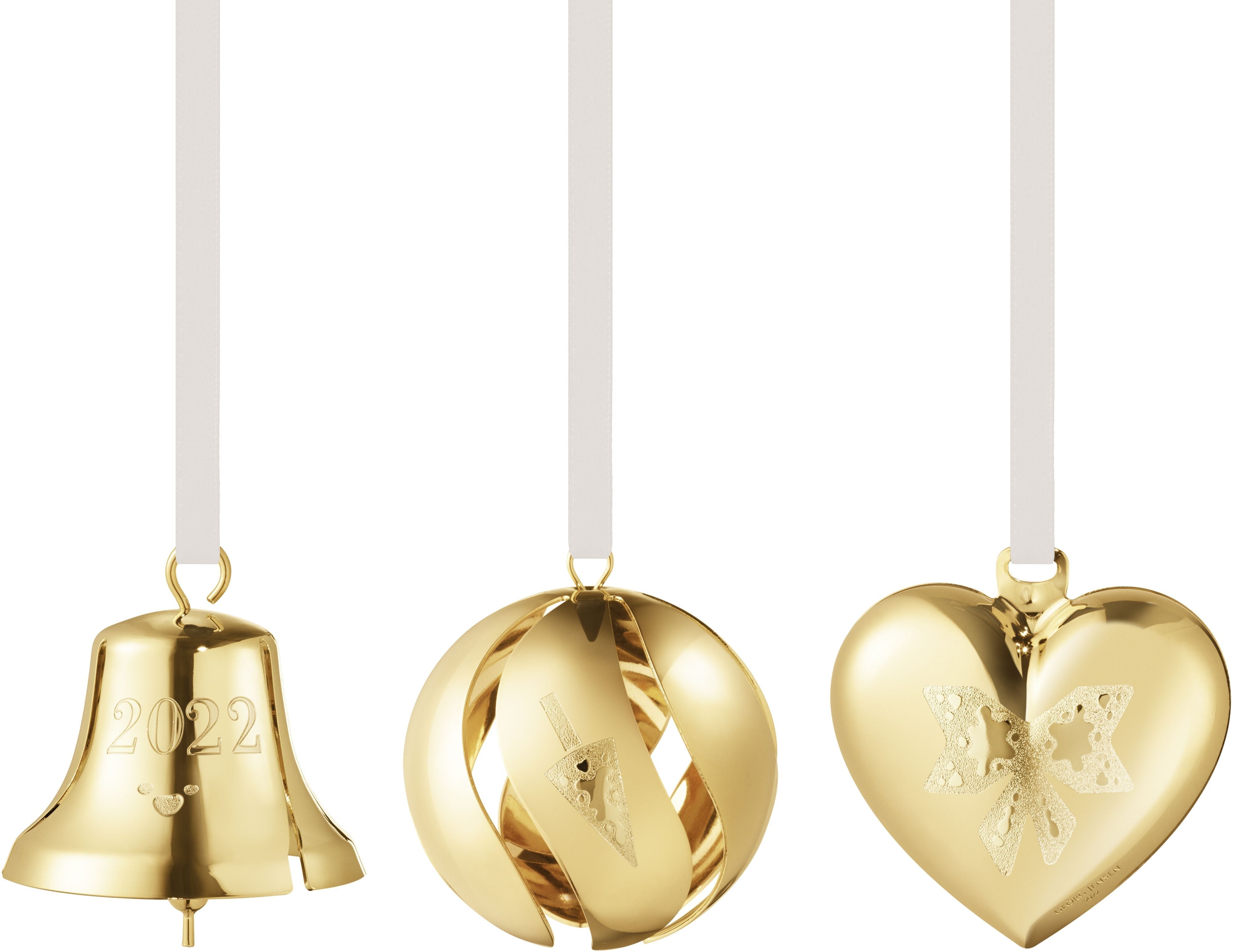 [product_category]-Georg Jensen Christmas Set , Gold Plated-Georg Jensen-5713275218623-10020124-GEO-2