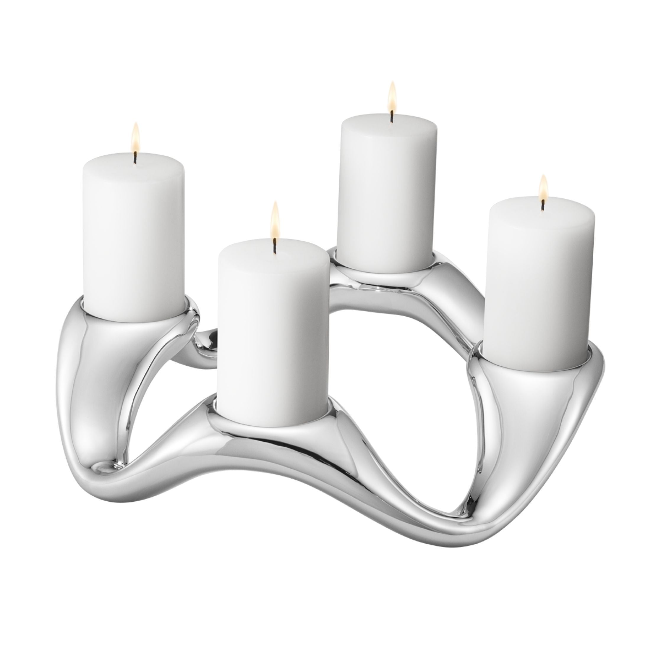 [product_category]-Georg Jensen Cobra Candle Holder For 4 Candles-Georg Jensen-5713275209676-10019313-GEO-2