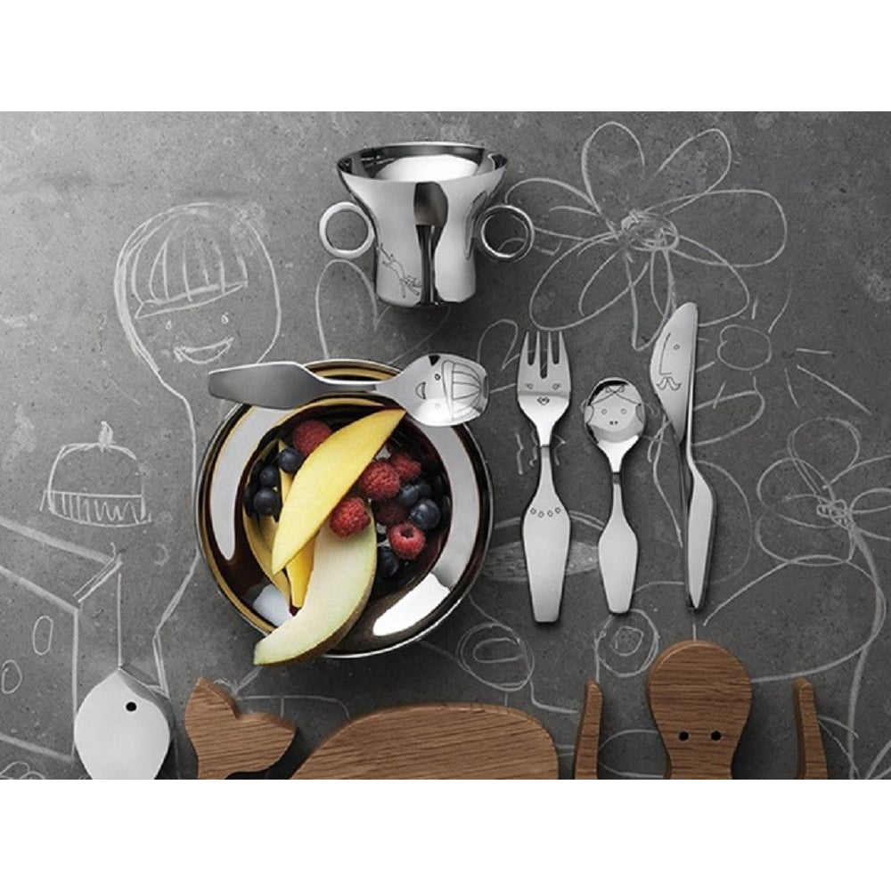 [product_category]-Georg Jensen Elephant Children's Set, Mug, Plates & Cutlery-Georg Jensen-5705145236677-3580069-GEO-2